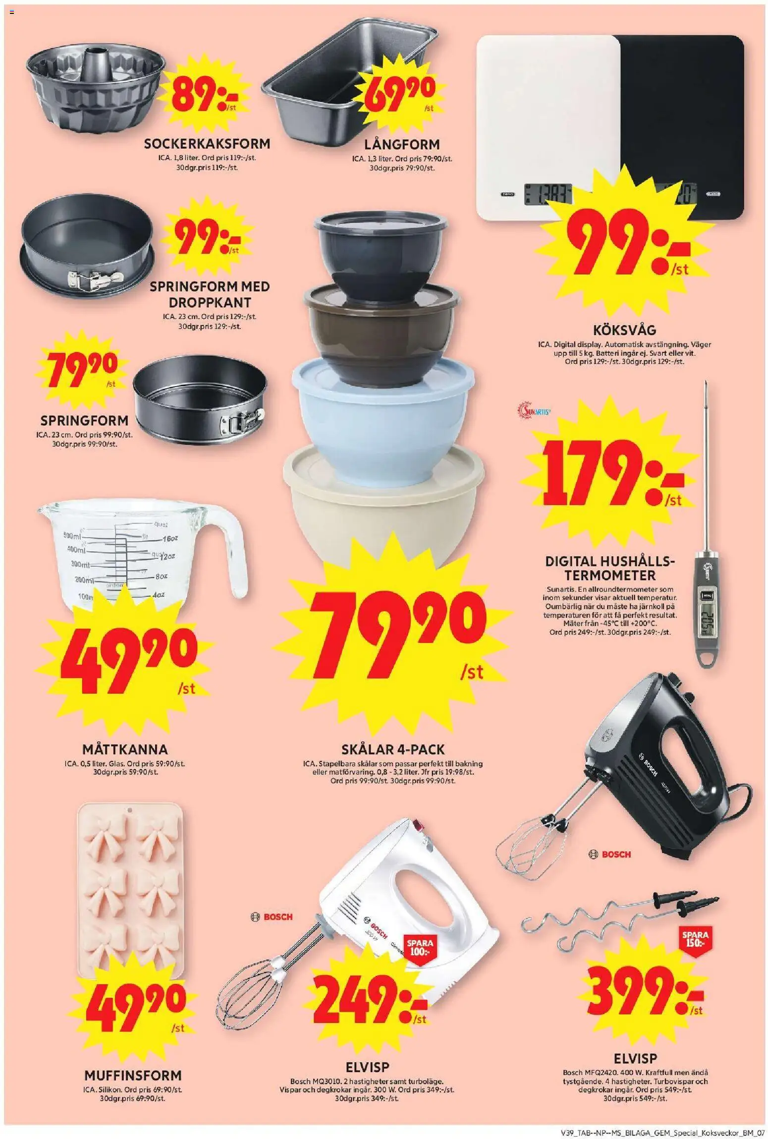 ICA Maxi erbjudanden Reklamblad in Sverige