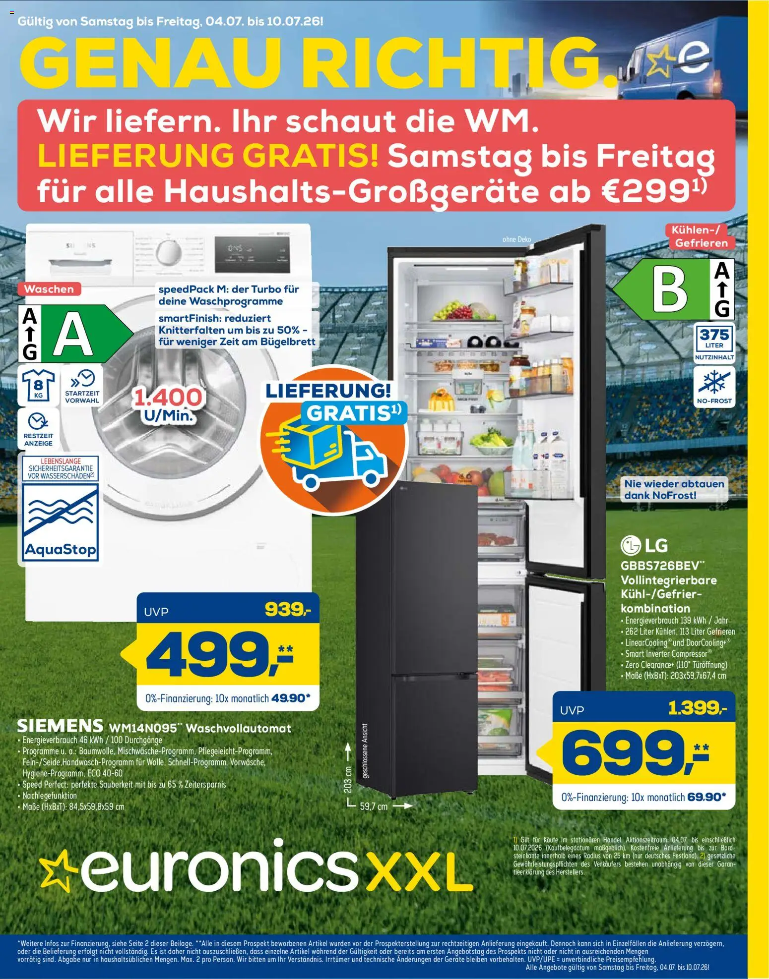 Euronics Prospekt | 04.07.2026 | Wie erhält man einen begrenzten Rabatt? | Deutschland