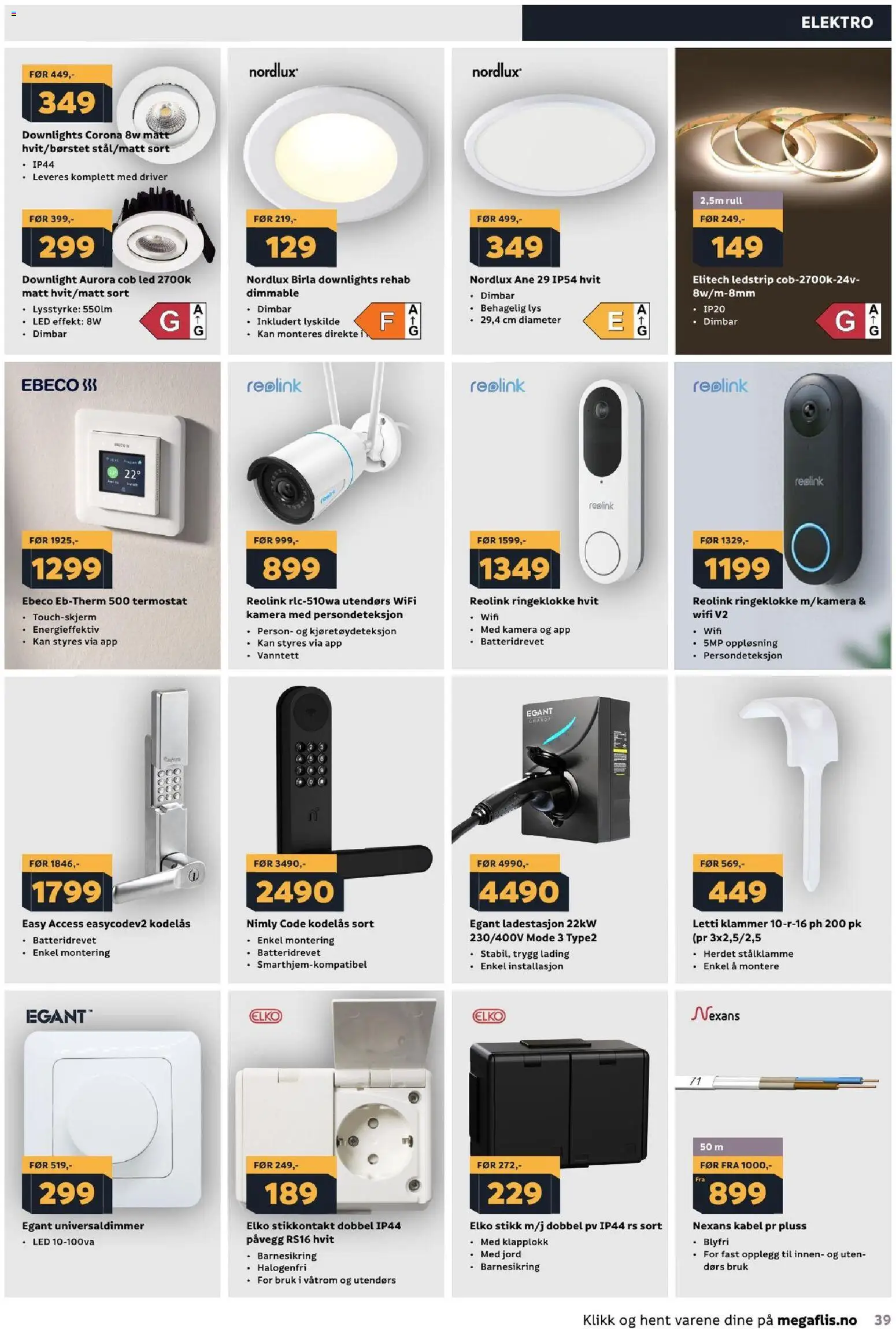Nye » Megaflis kundeavis « er nå online. Se alle Julitilbud på mobilen og spar! | Norge