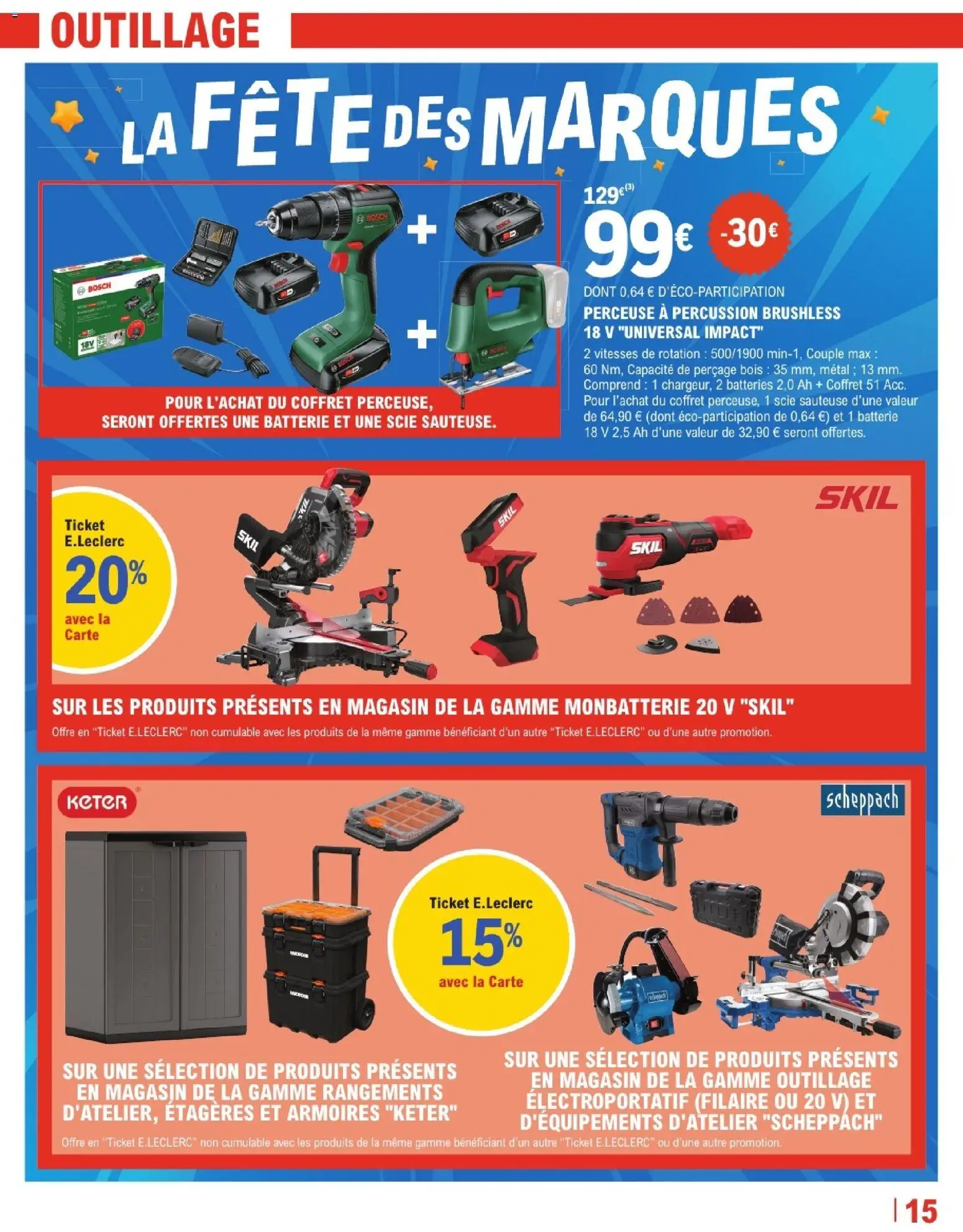 Brico E.Leclerc catalogue Catalogue in France