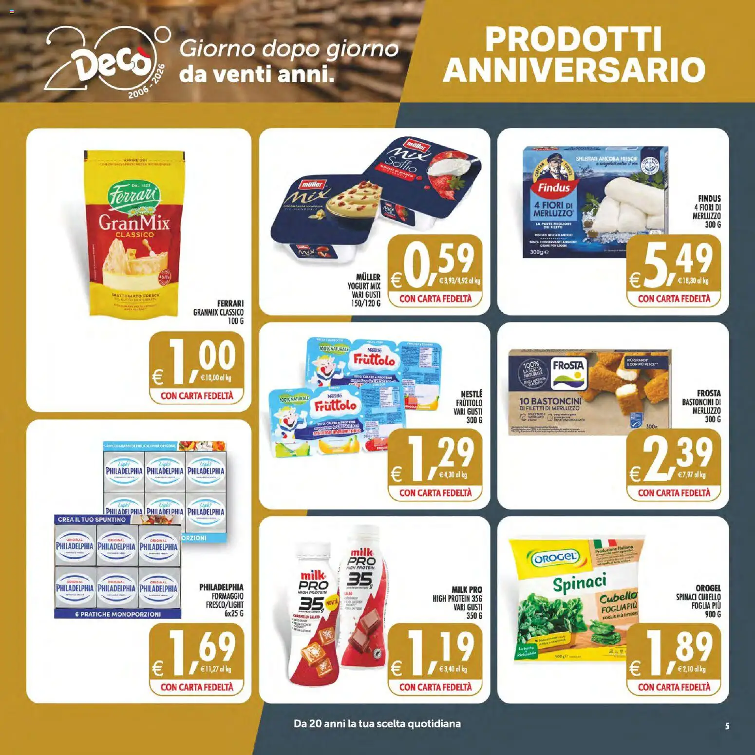 Decò volantino Volantino in Italy