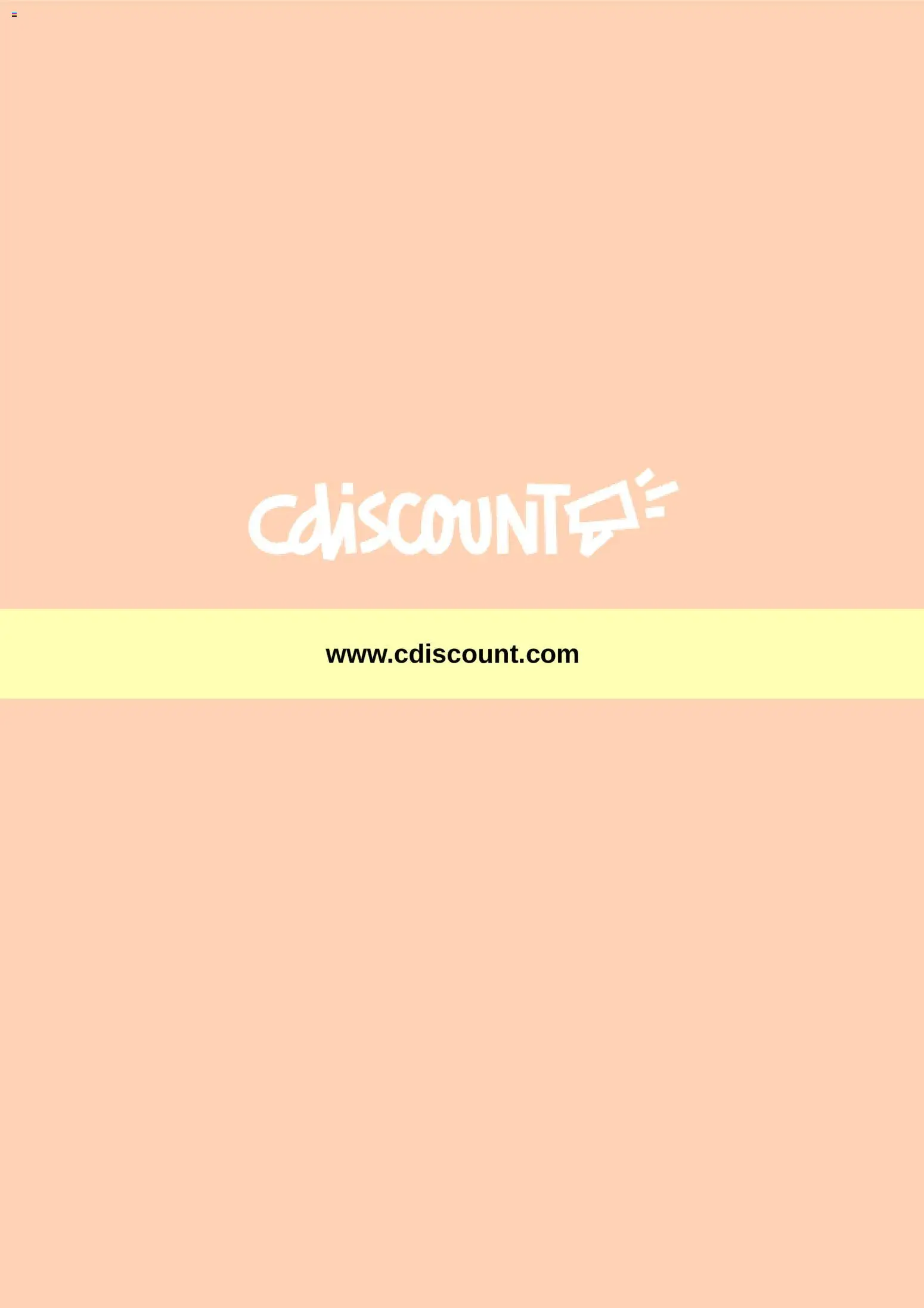 Cdiscount catalogue Catalogue in France