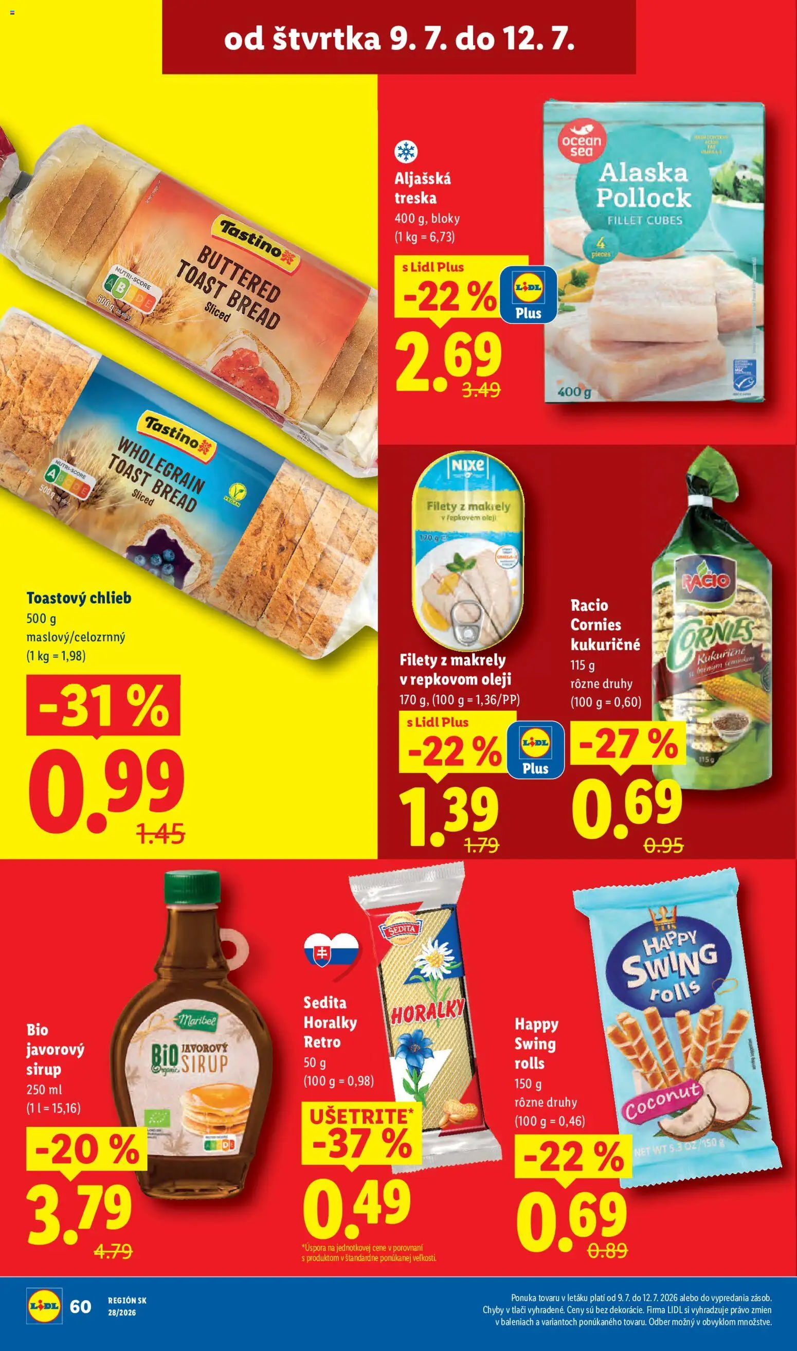 Lidl leták od 06.07.2026 » Pozrite si limitované zľavy a ušetrite ešte dnes! | Slovensko