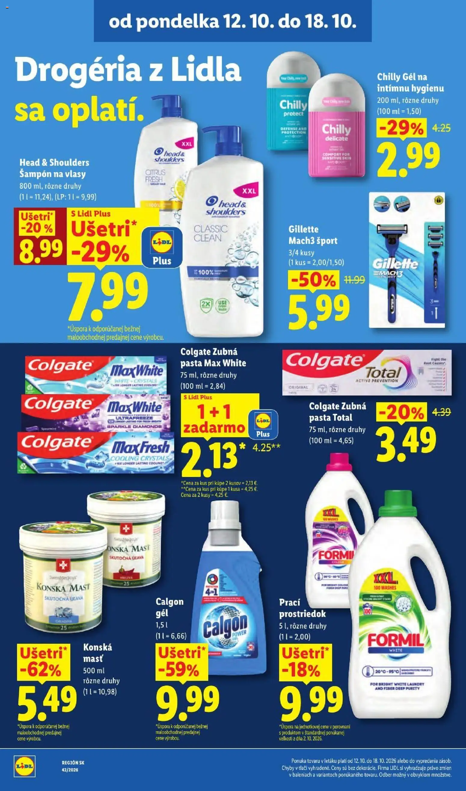 Lidl leták Leták in Slovensko