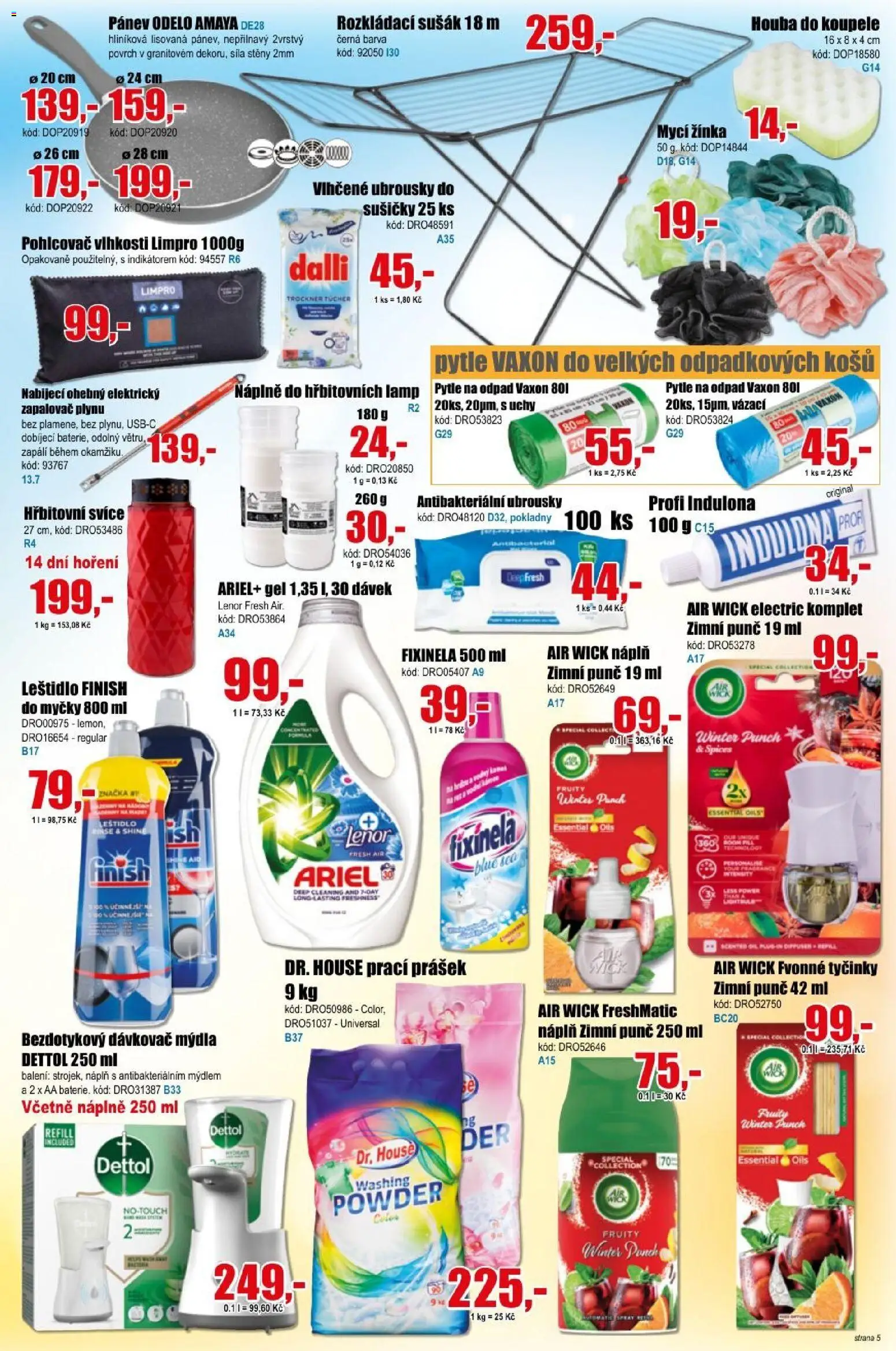 Eva supermarket leták Leták in Česko
