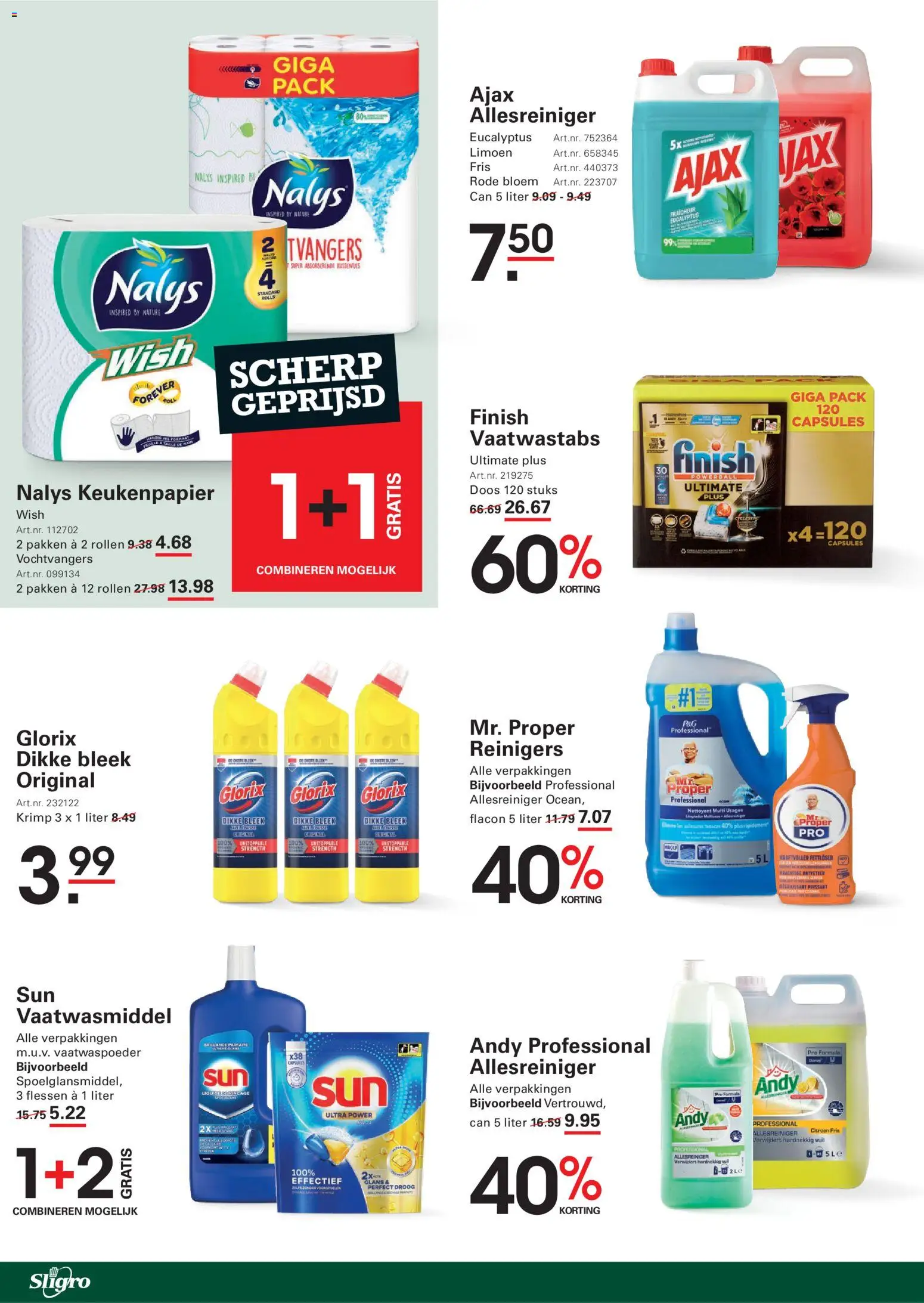 Sligro folder Folder in Nederland