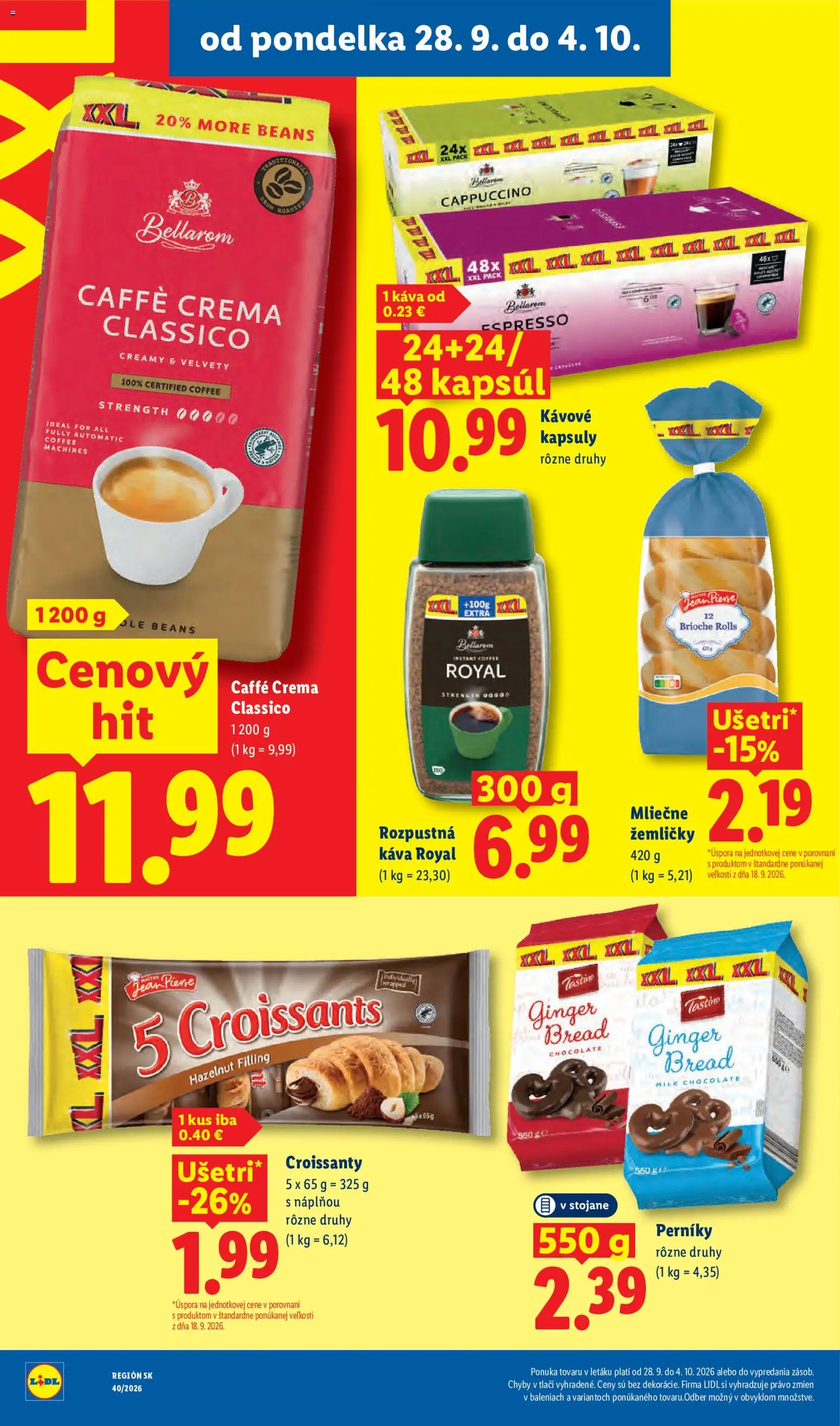 Lidl leták Leták in Slovensko