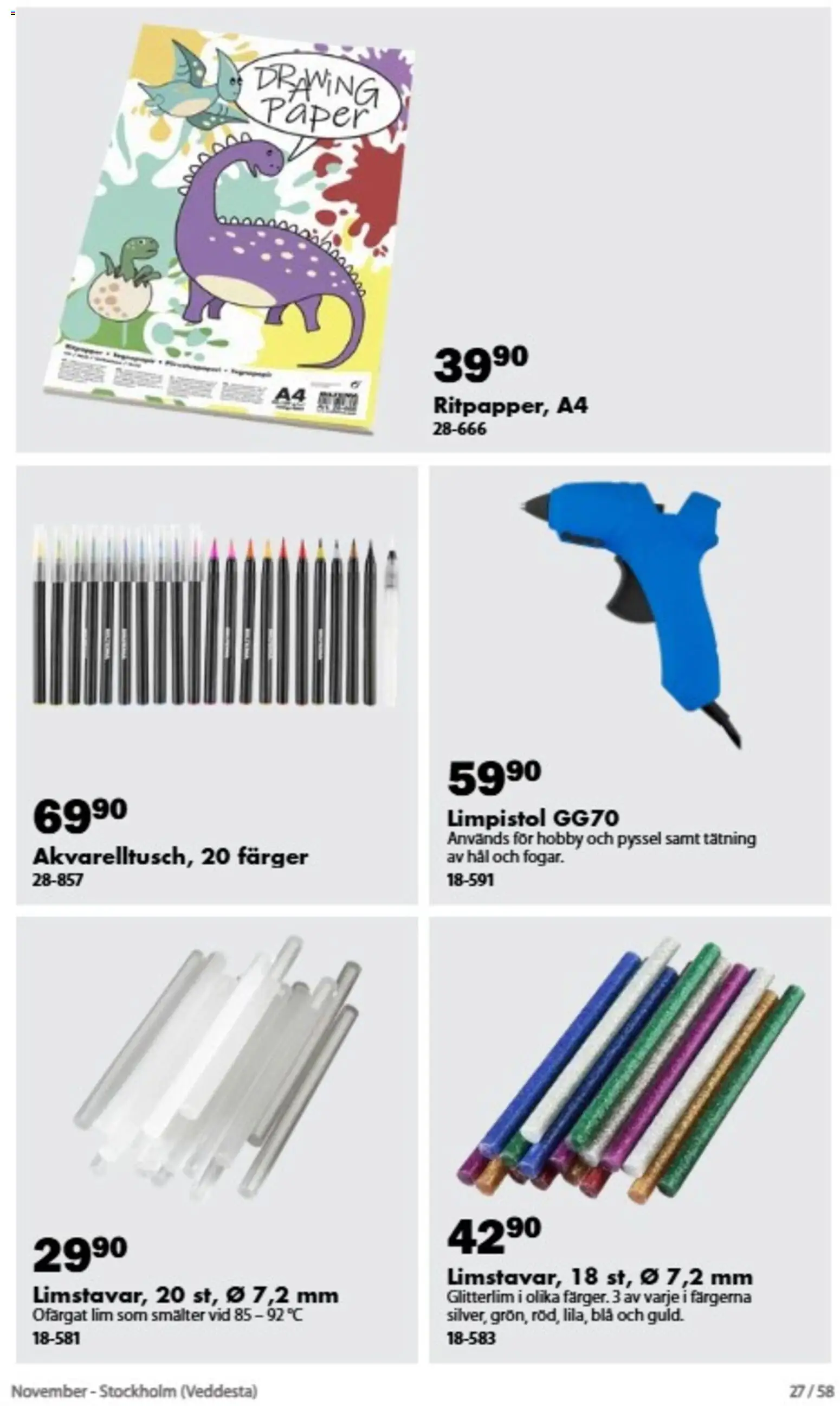Biltema erbjudanden November Reklamblad in Sverige