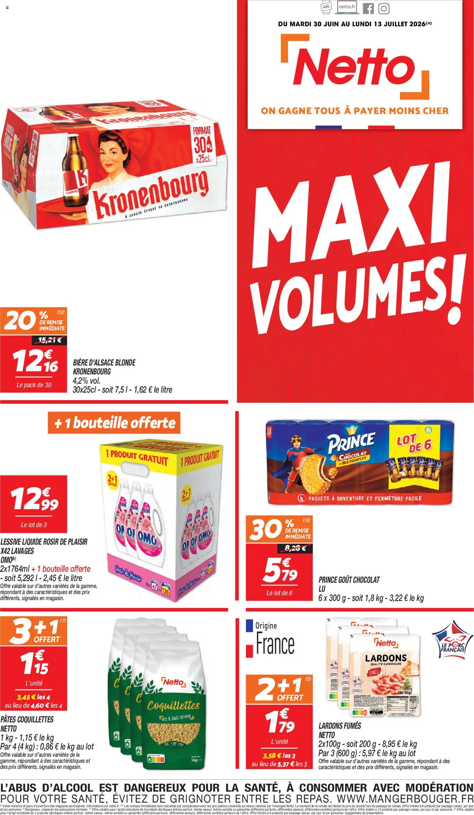 Les promos Netto débarquent le 30/06/2026 ! 🤯💰 | France