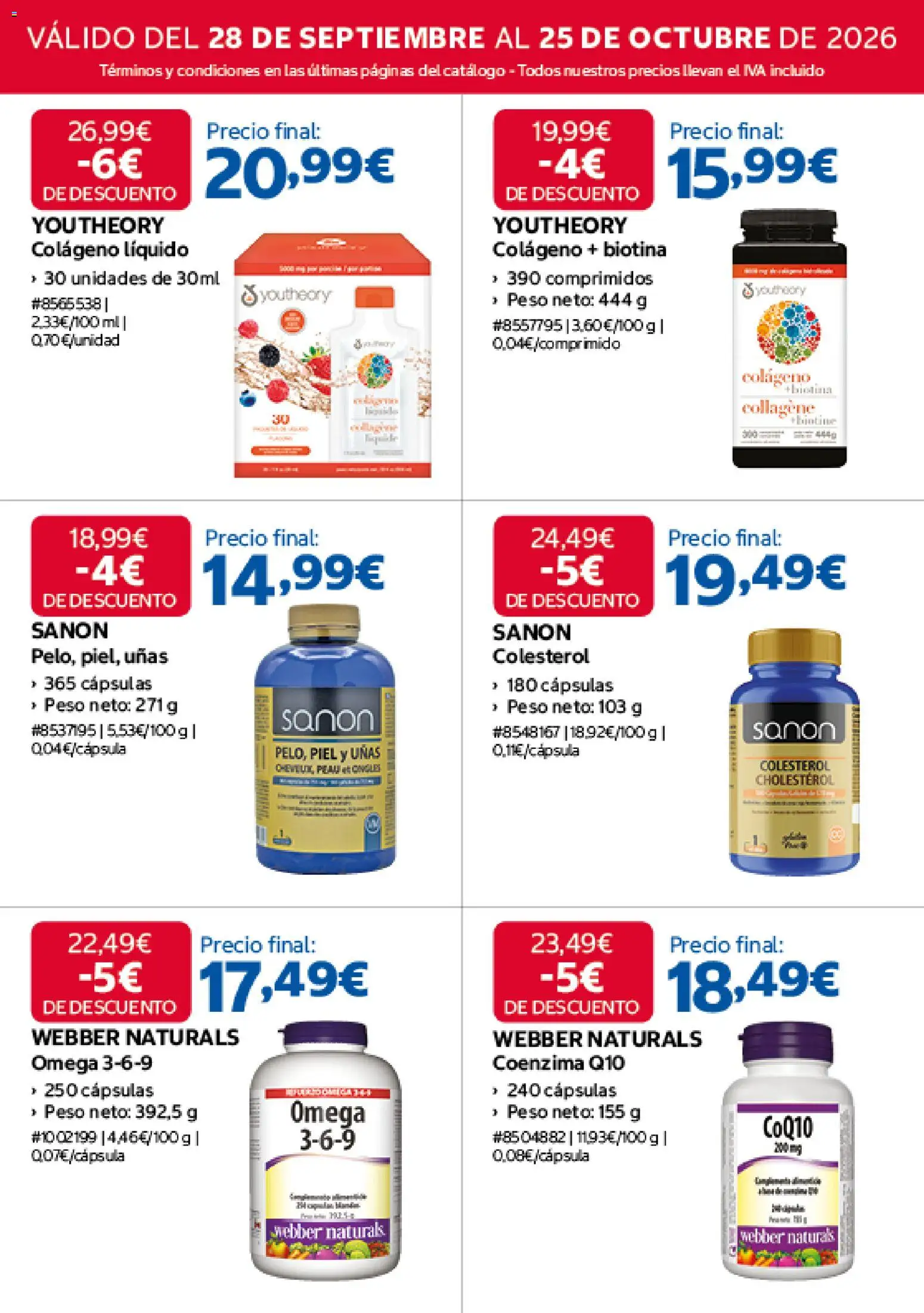 Costco catálogo Folleto in España