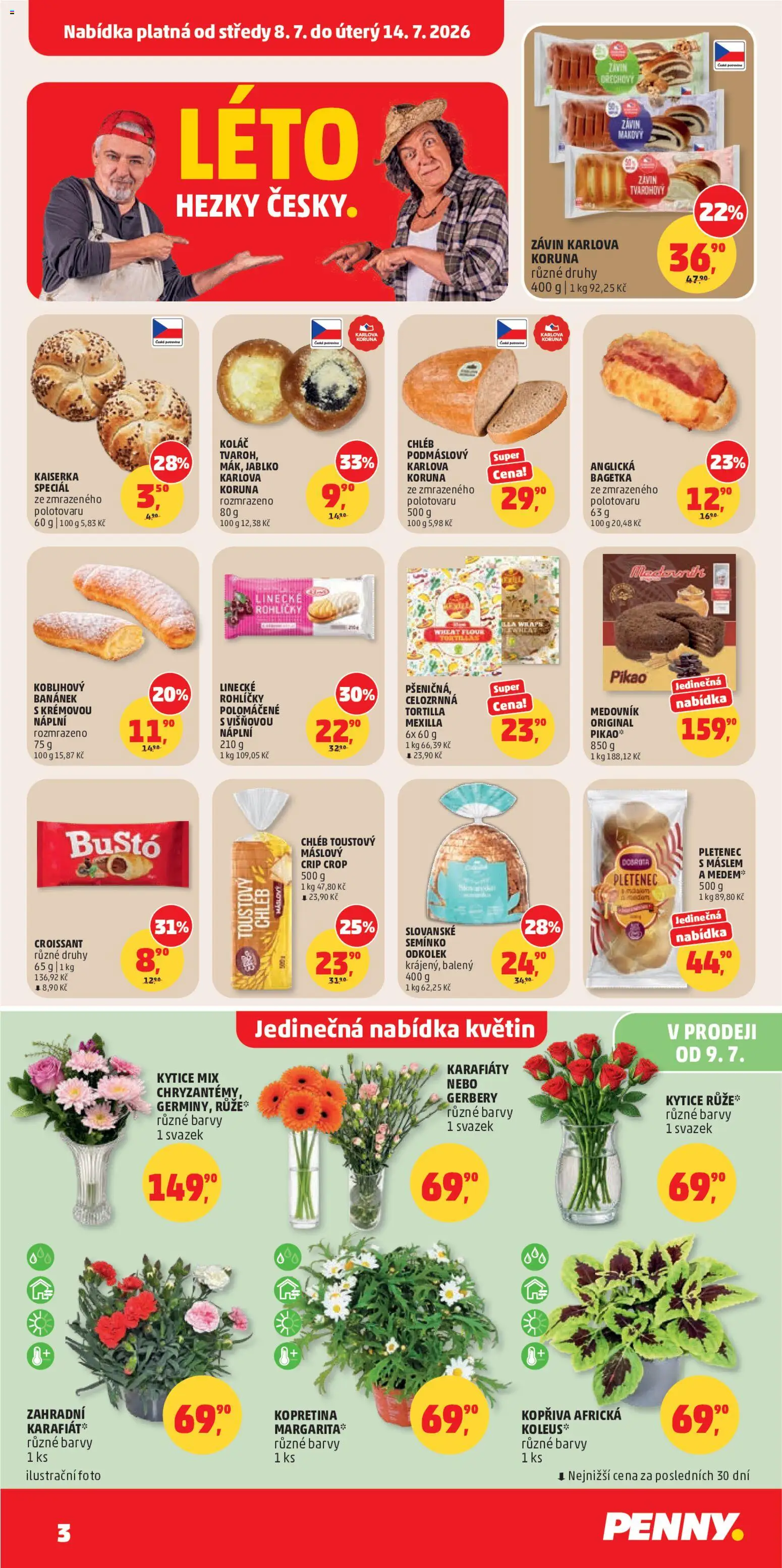 Penny Market leták od 08.07.2026 || 💥 Nezmeškejte TOP nabídky! | Česko