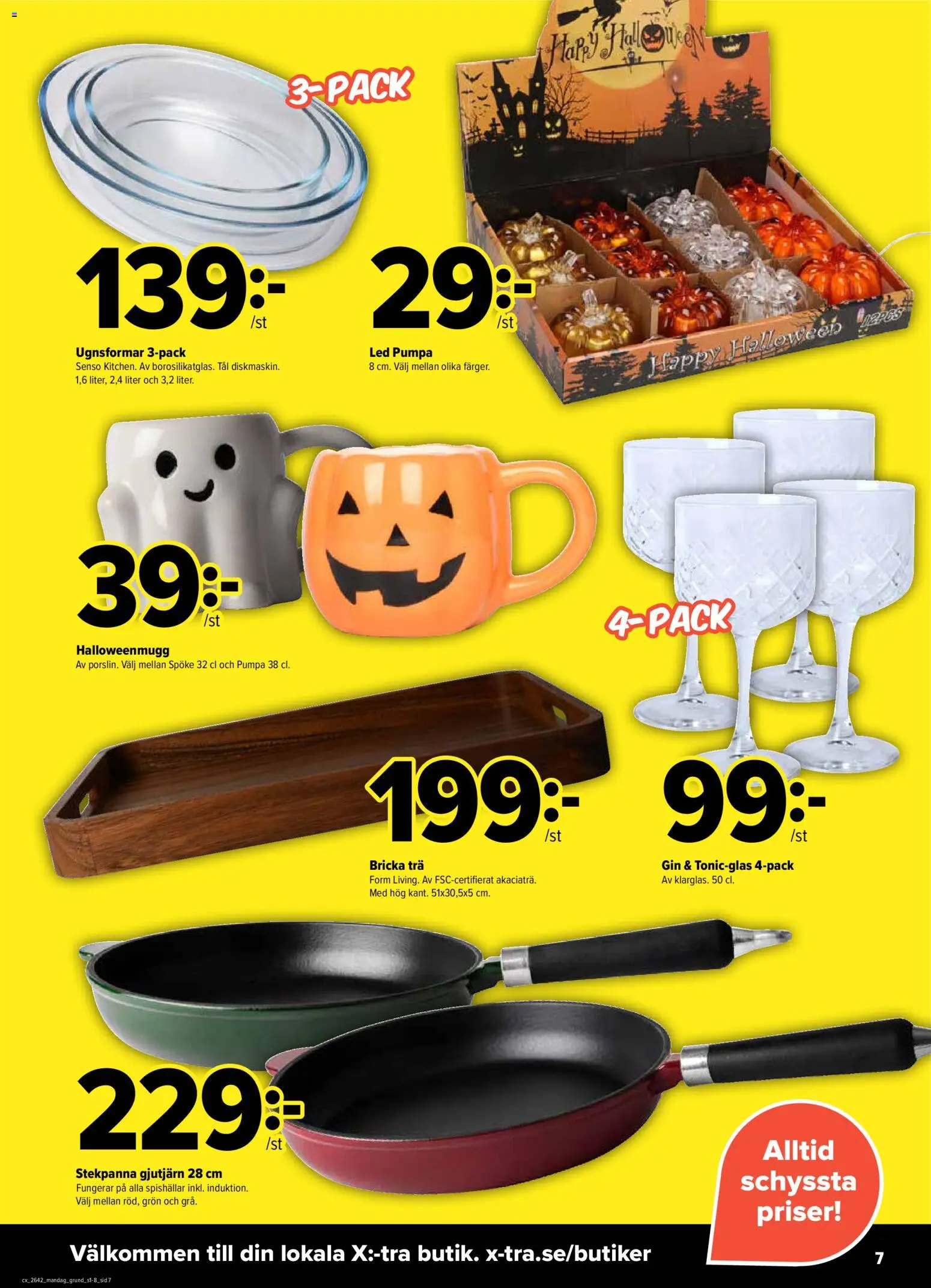 Coop X:-TRA erbjudanden Reklamblad in Sverige