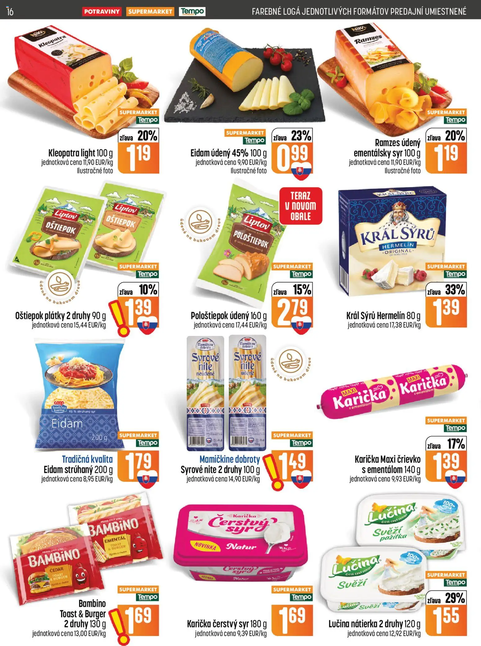 COOP Jednota leták Leták in Slovensko