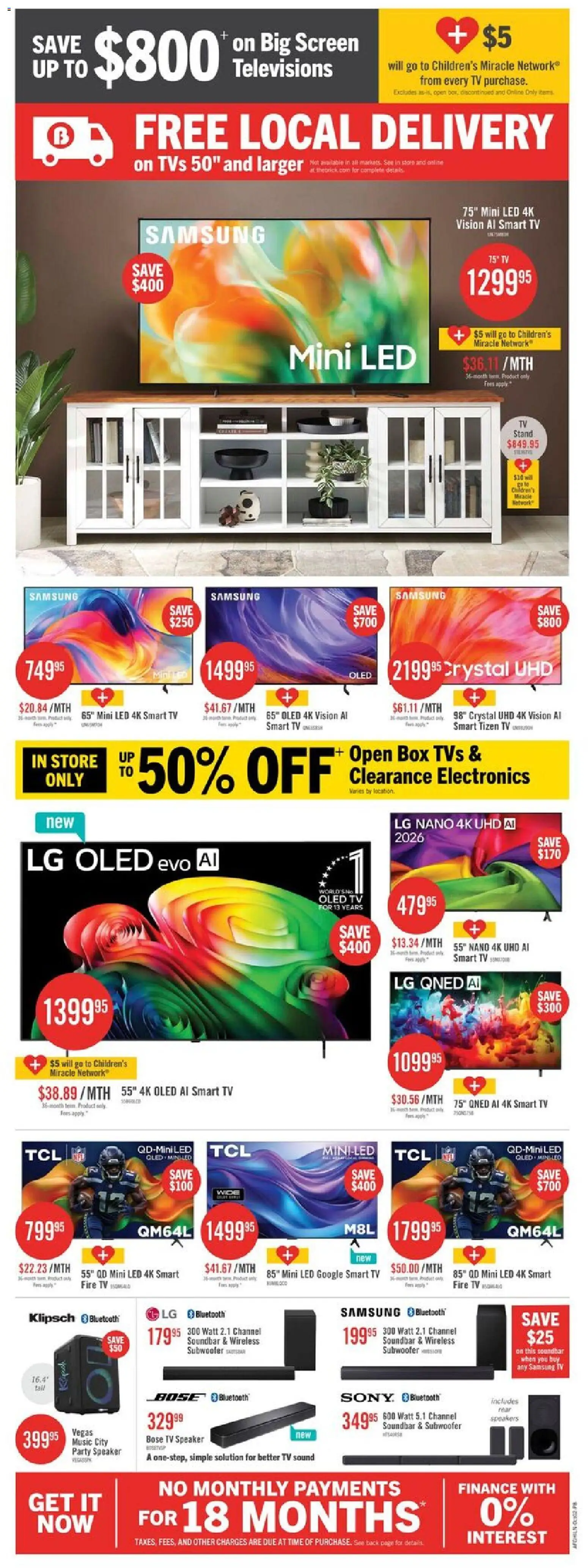 The Brick weekly flyer / circulaire Flyer in Canada