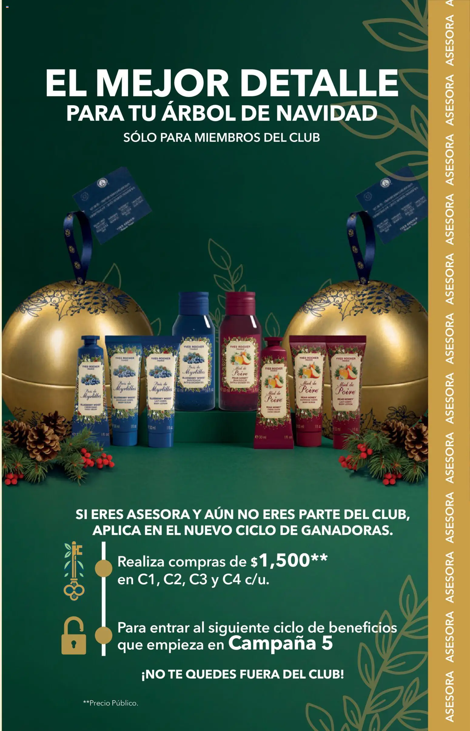 Yves Rocher campaña 15 2026 Folleto in México