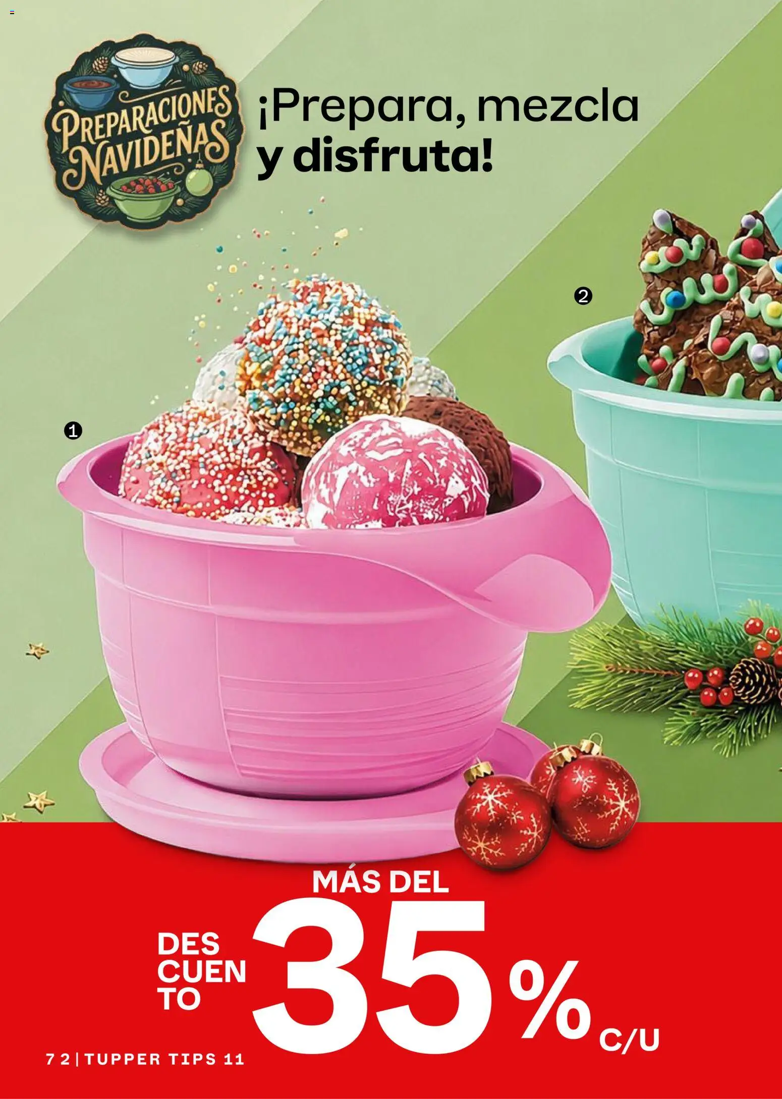 Tupperware catálogo Folleto in México