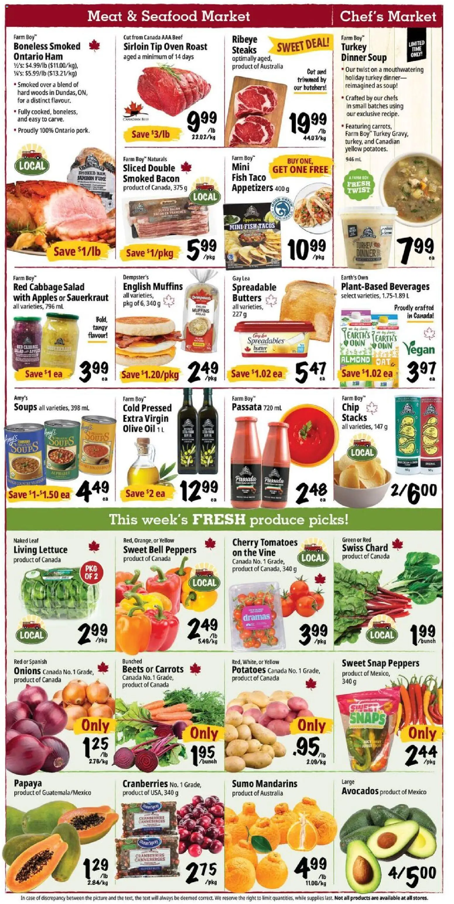 Farm Boy weekly flyer / circulaire Flyer in Canada
