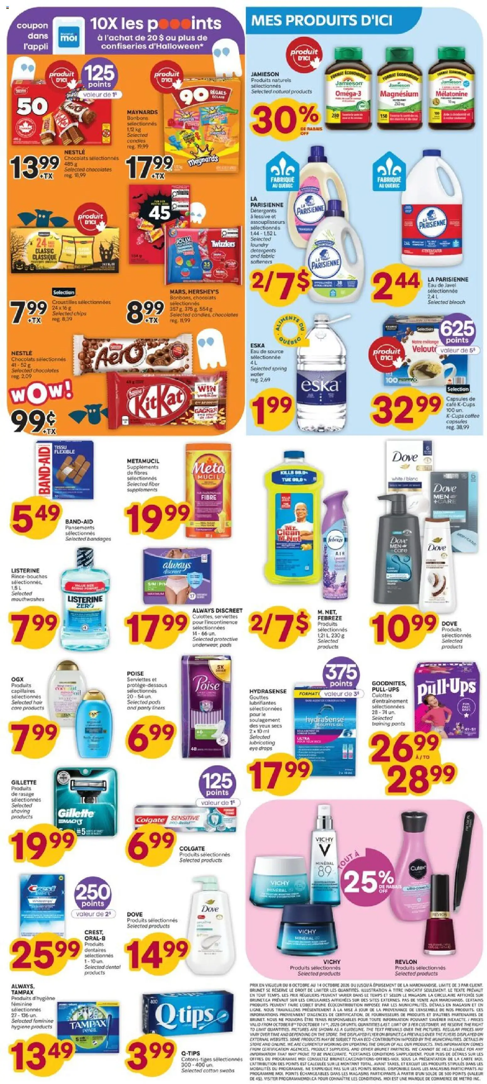 Brunet weekly flyer / circulaire Flyer in Canada