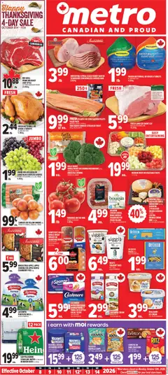 Metro Metro weekly flyer / circulaire