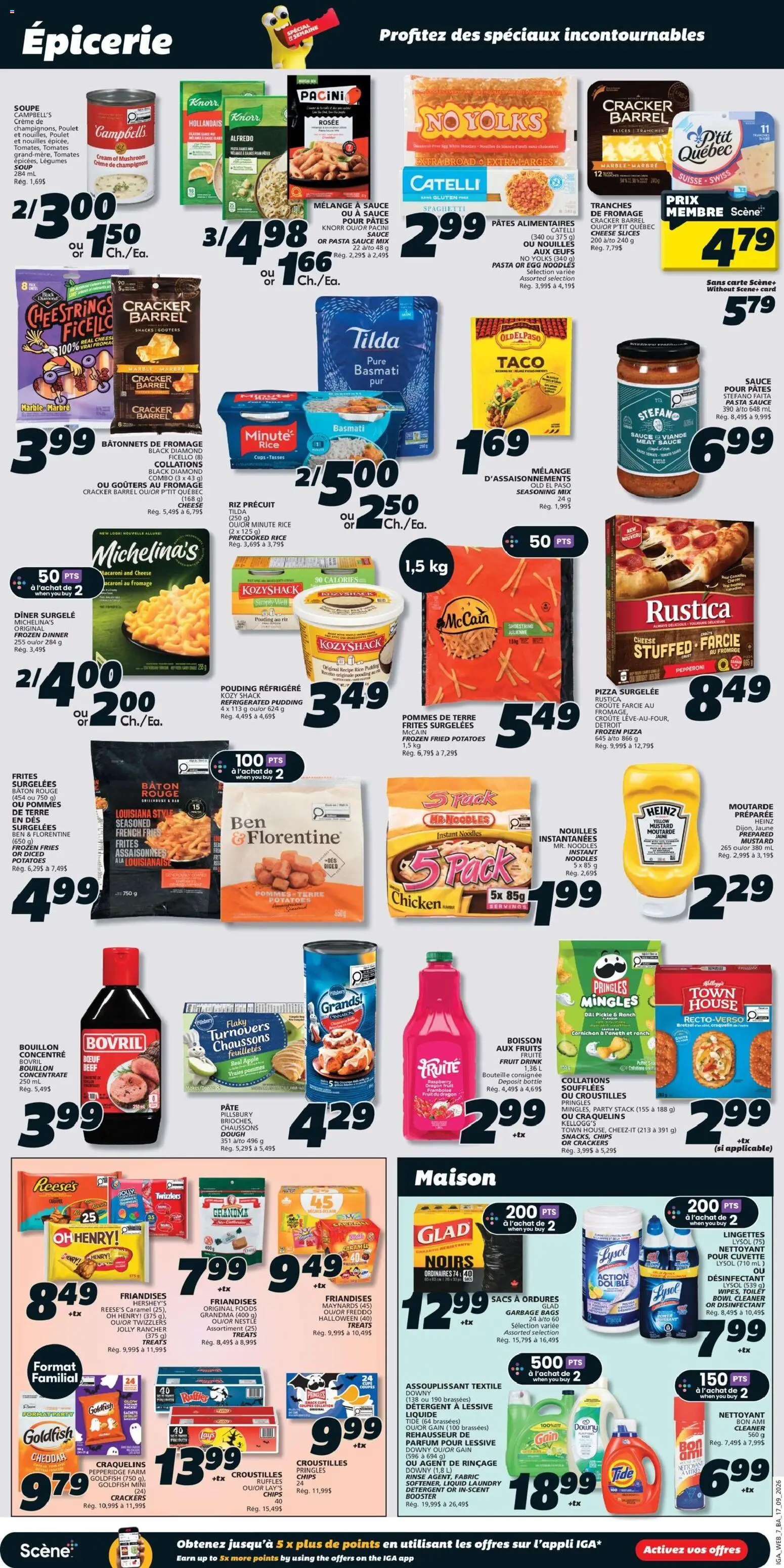 IGA weekly flyer / circulaire Flyer in Canada