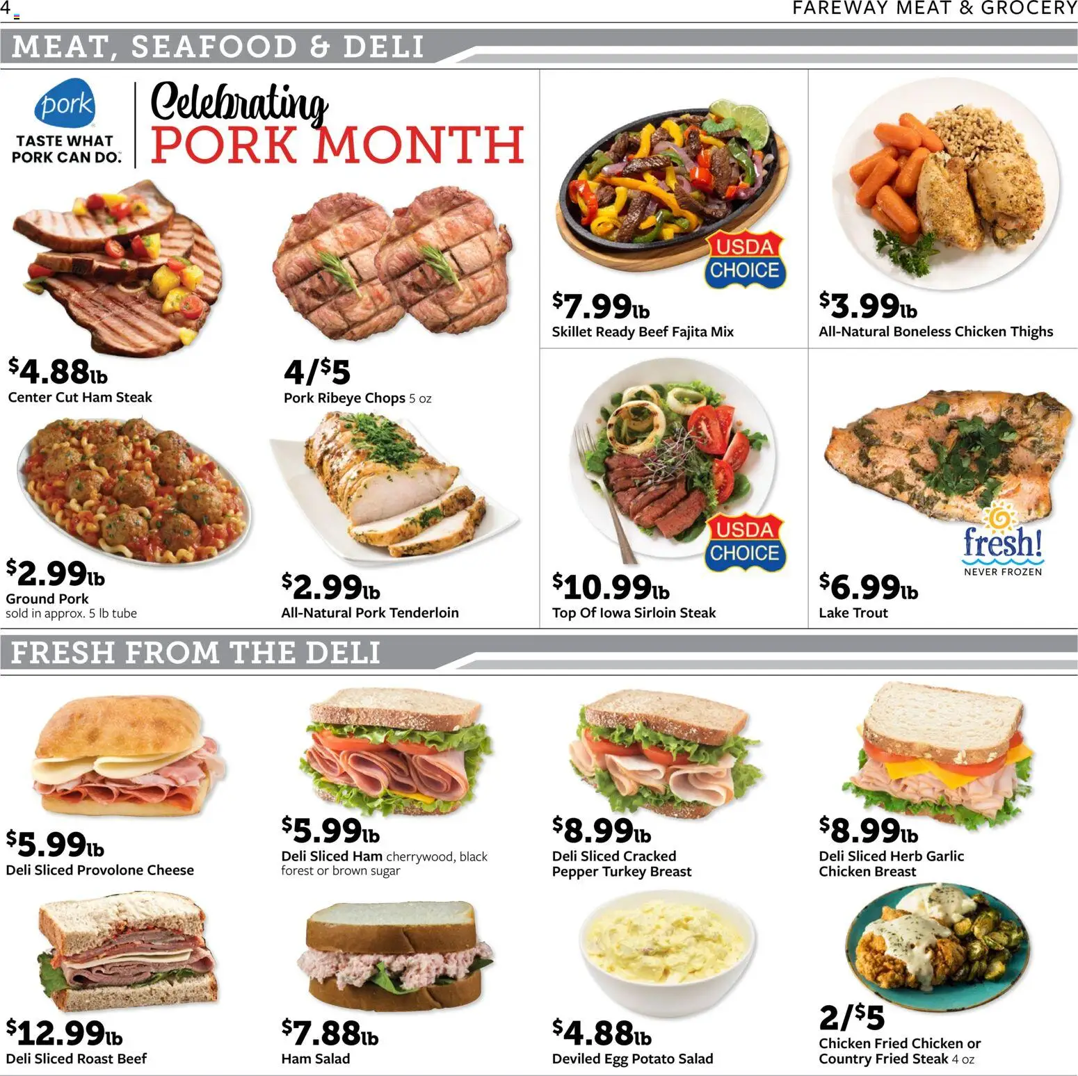 Fareway Weekly Ad Weekly Ad in United States