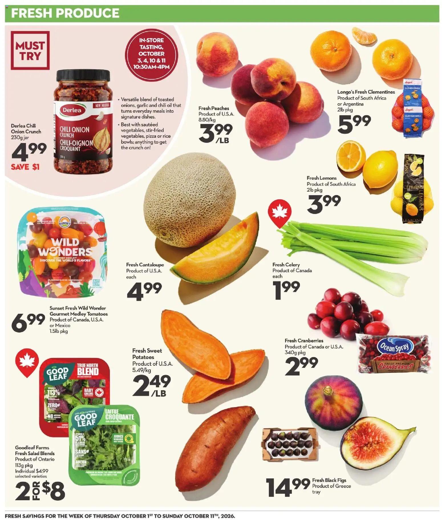 Longo`s weekly flyer / circulaire Flyer in Canada