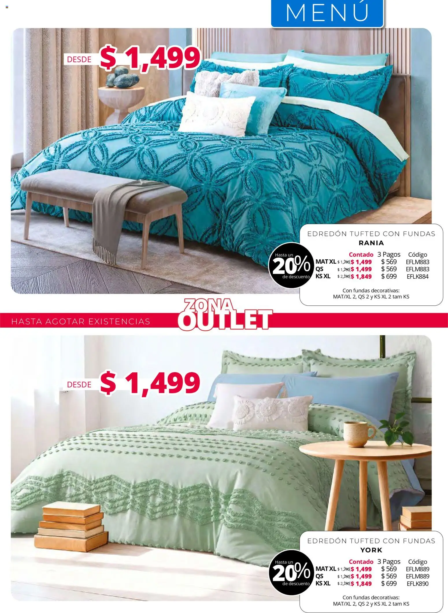 ¡El último » catálogo de Colchas Concord para Julio « está aquí! Descubre las SUPER OFERTAS. | México