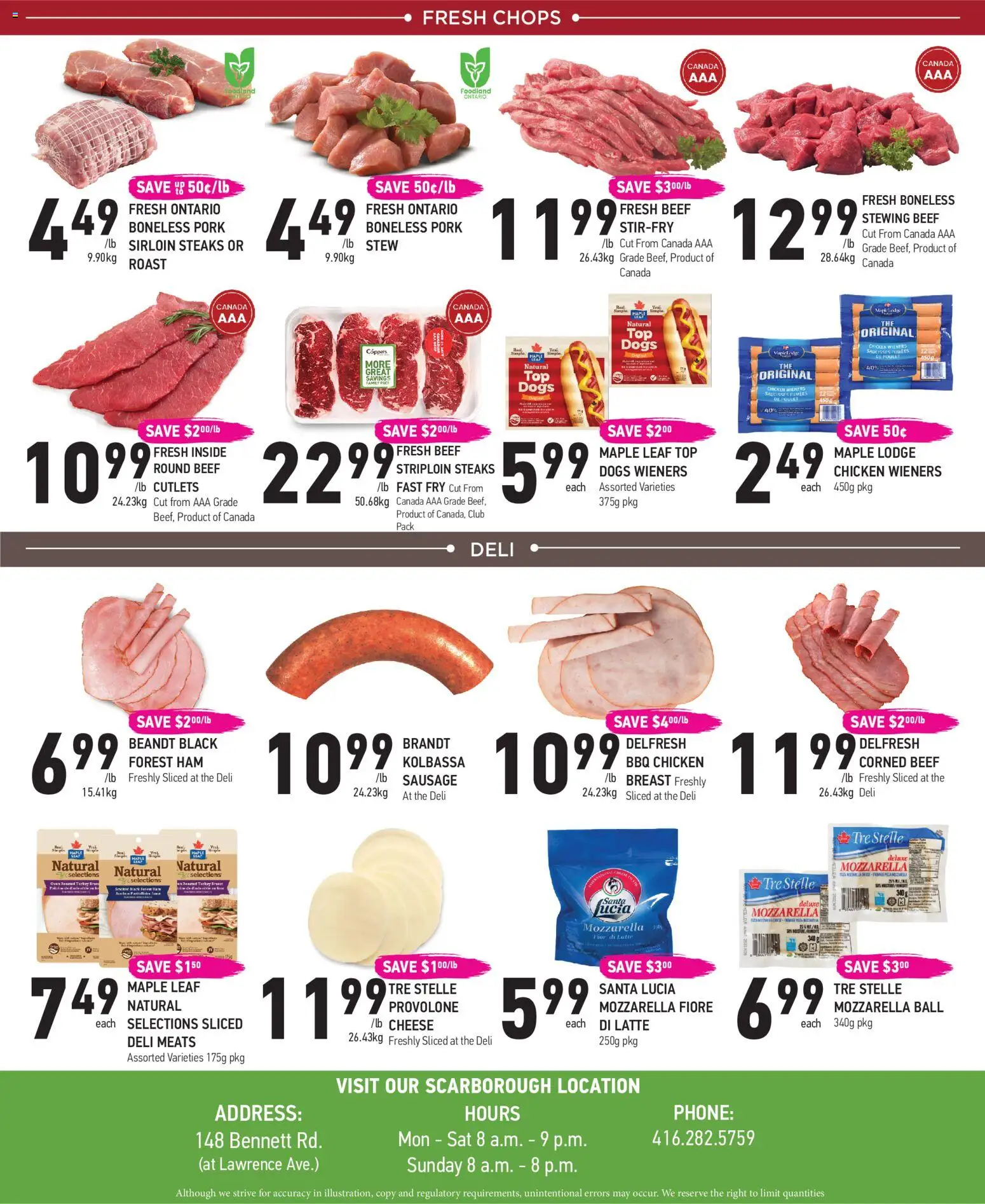 Coppas Fresh Market weekly flyer / circulaire Flyer in Canada