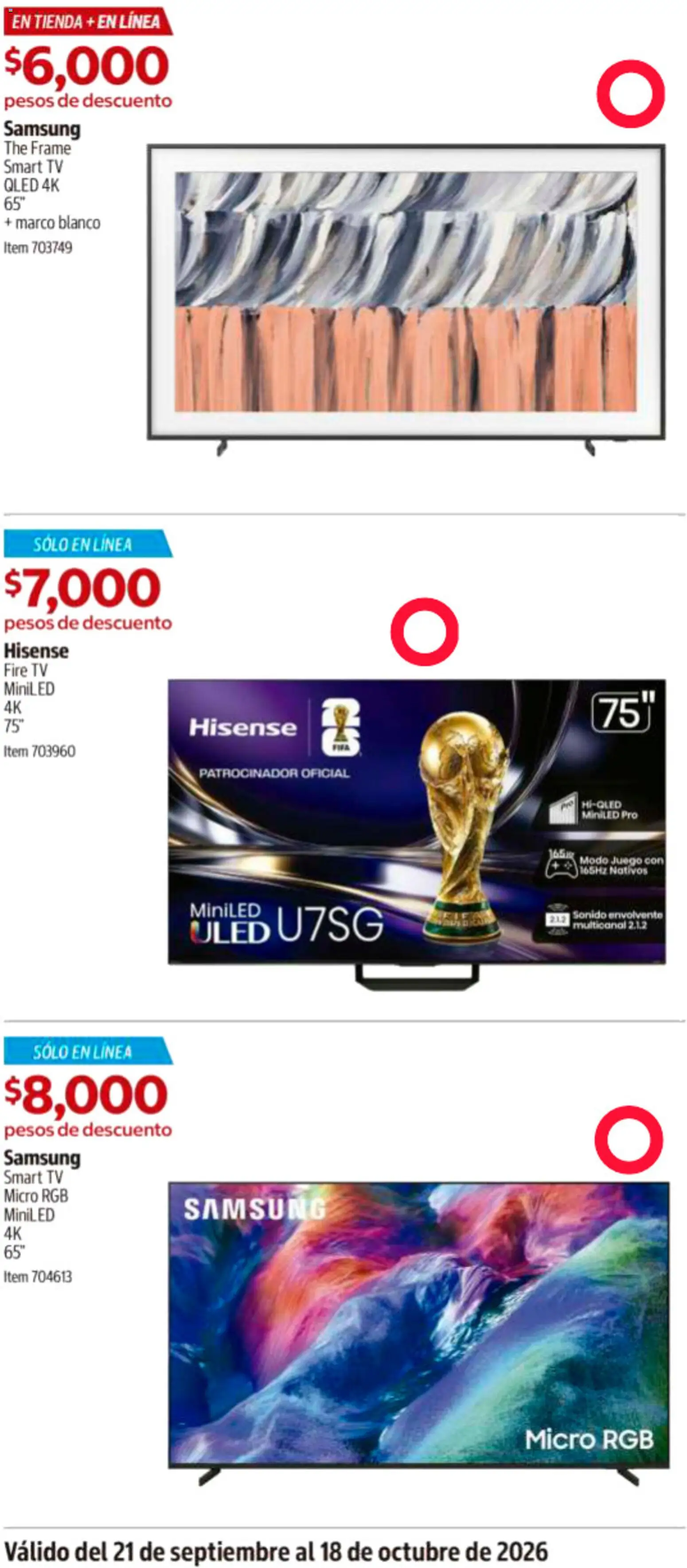 Costco catálogo Folleto in México