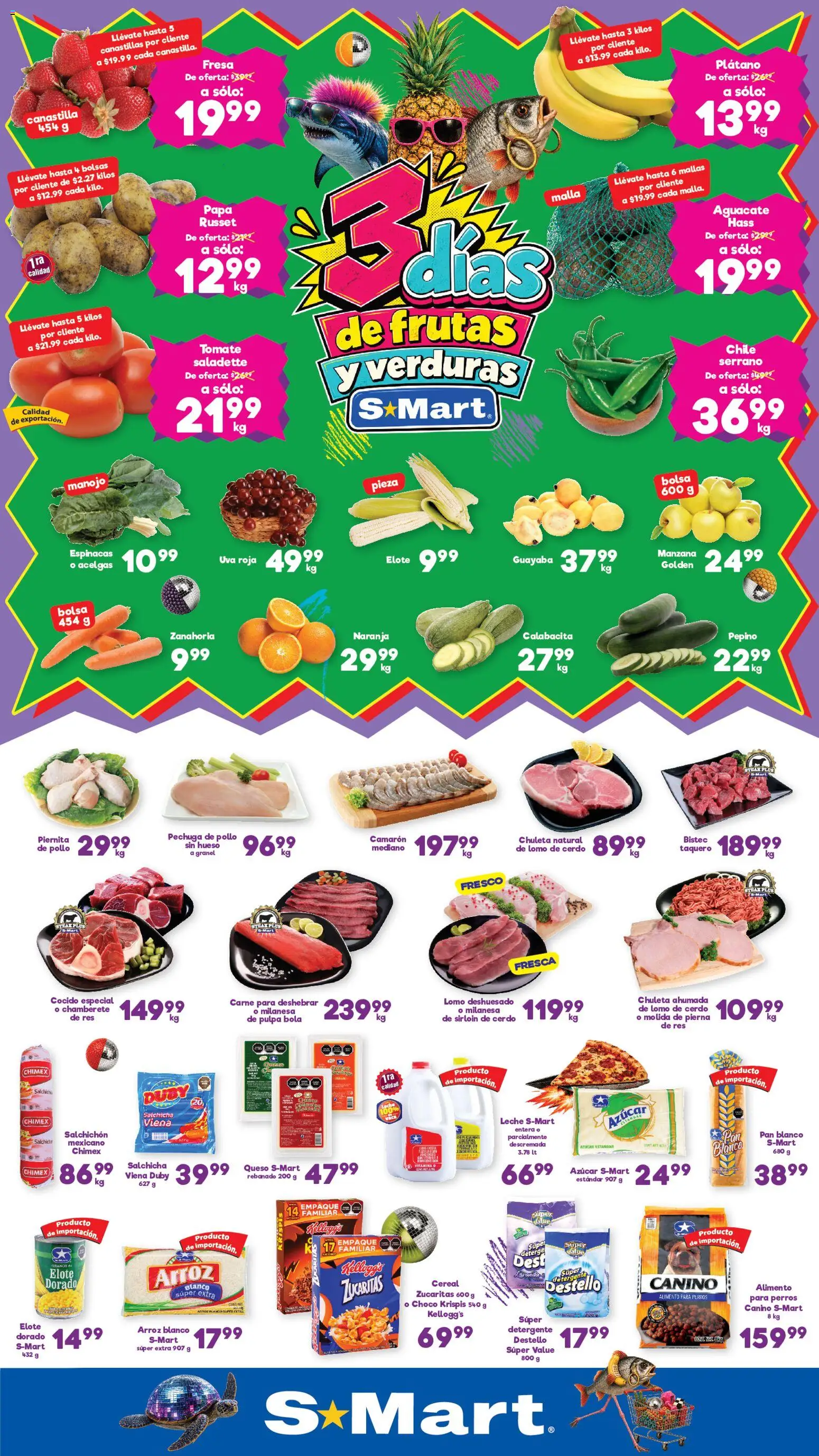 S-Mart folleto Folleto in México