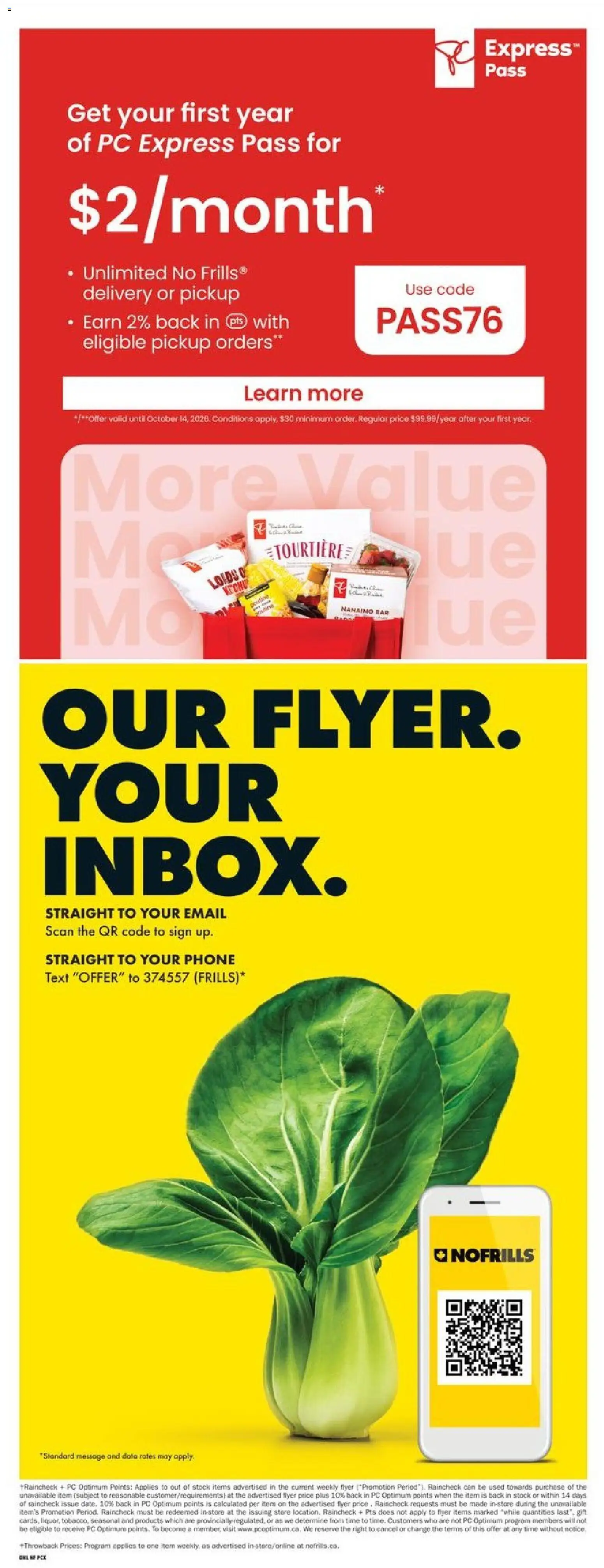 No Frills weekly flyer / circulaire Flyer in Canada