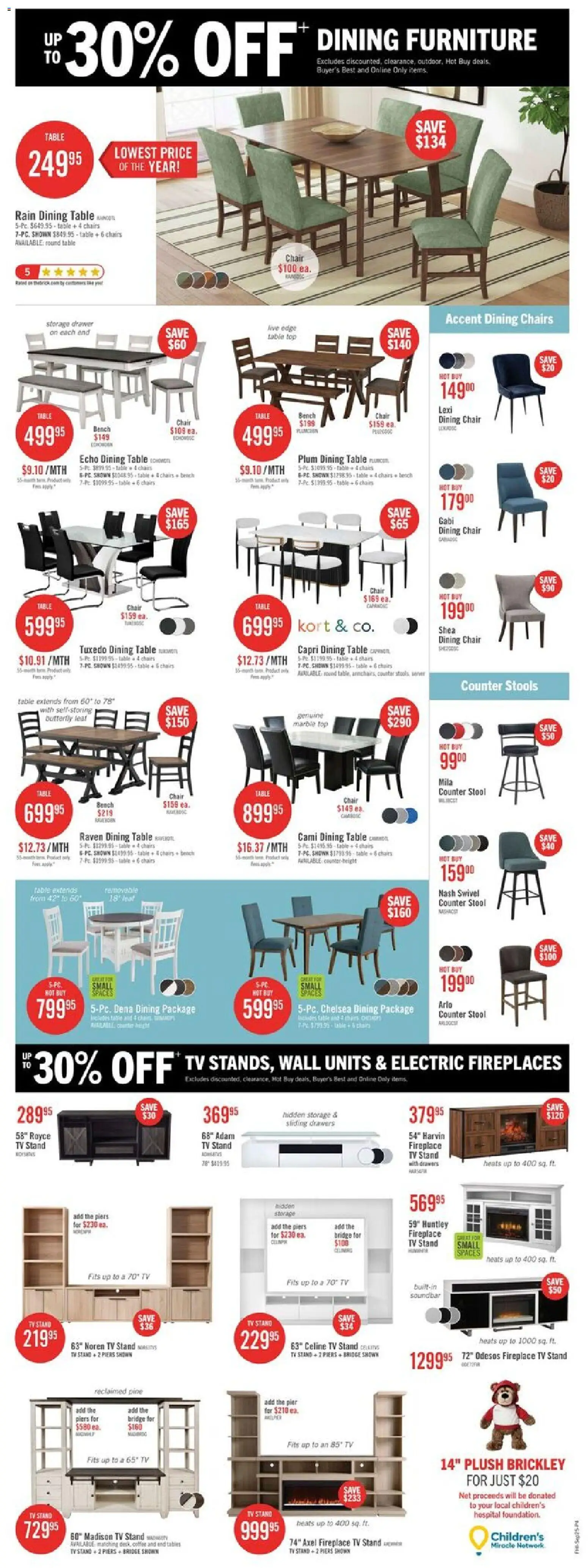 The Brick weekly flyer / circulaire Flyer in Canada
