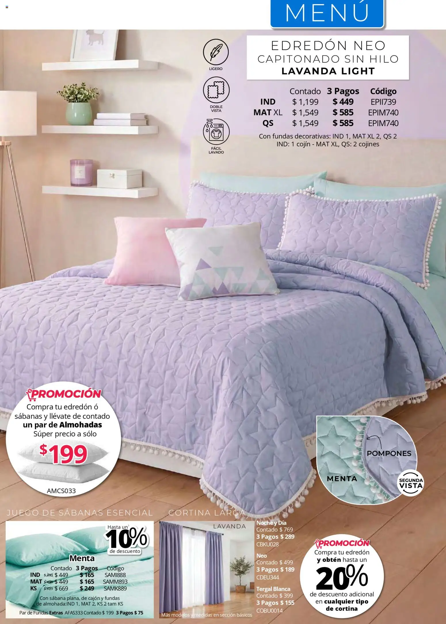 ¡El último » catálogo de Colchas Concord para Julio « está aquí! Descubre las SUPER OFERTAS. | México