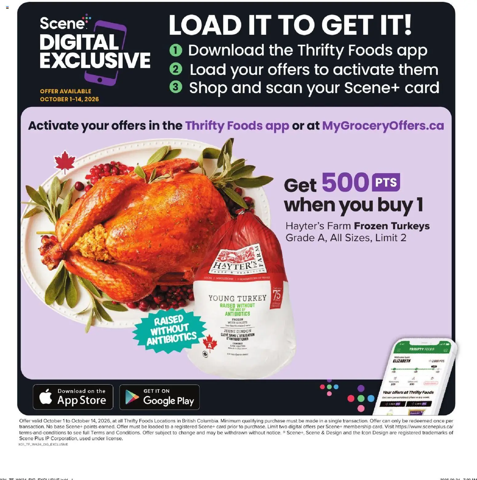 Thrifty Foods weekly flyer / circulaire Flyer in Canada