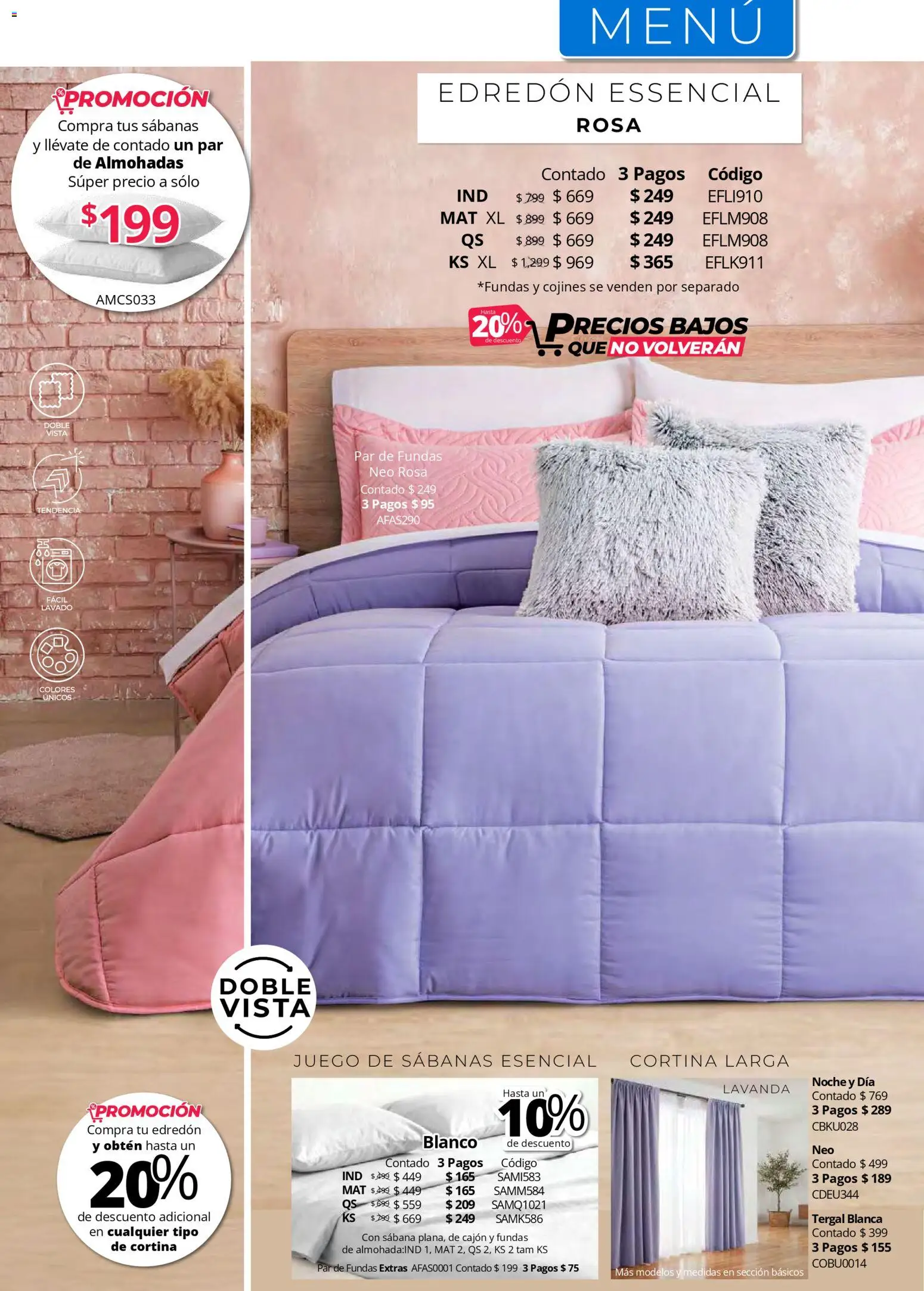 ¡El último » catálogo de Colchas Concord para Julio « está aquí! Descubre las SUPER OFERTAS. | México