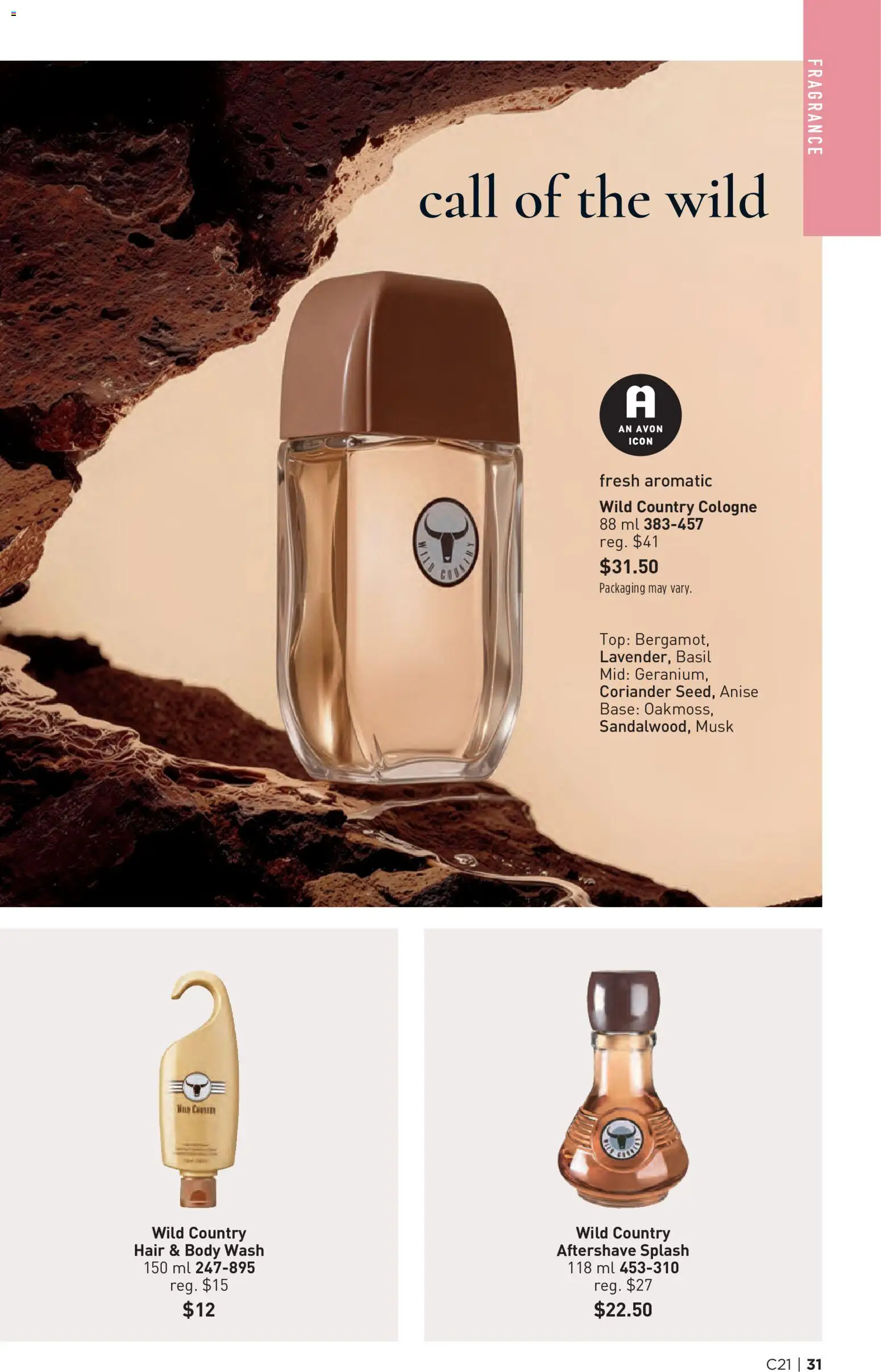 Avon - Brochure Campaign Flyer in Canada