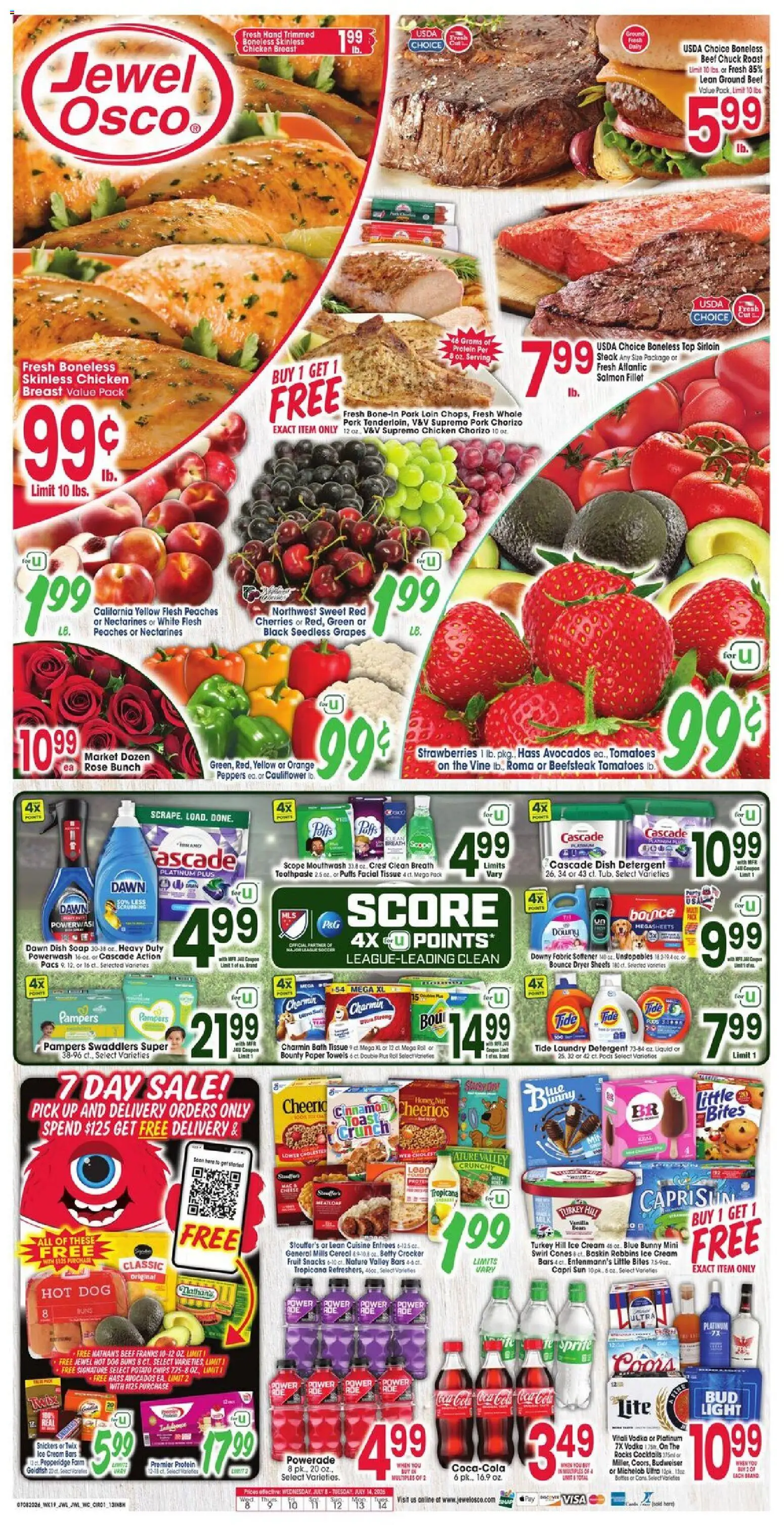 The new Jewel Osco flyer is now online. See all July offers on your mobile and save! | United States