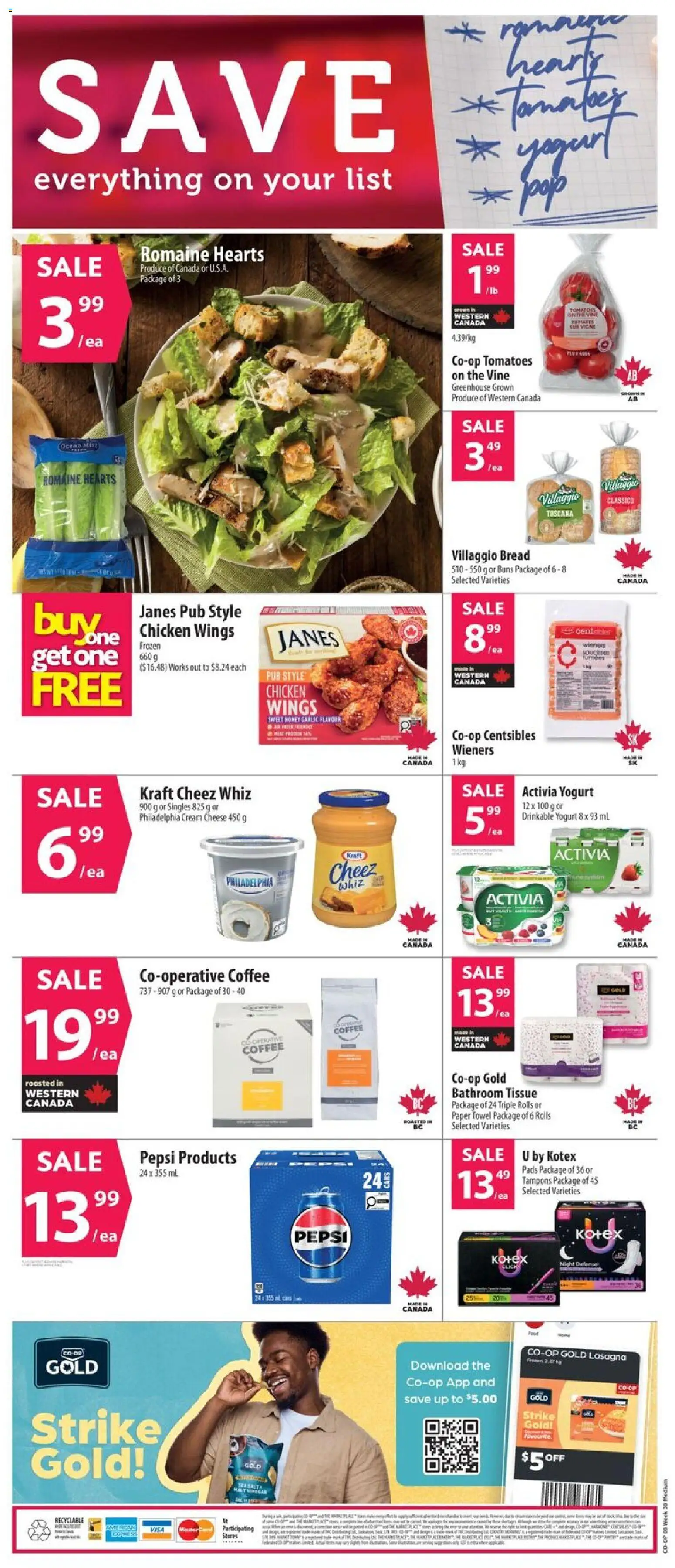 Co-op Food weekly flyer / circulaire Flyer in Canada