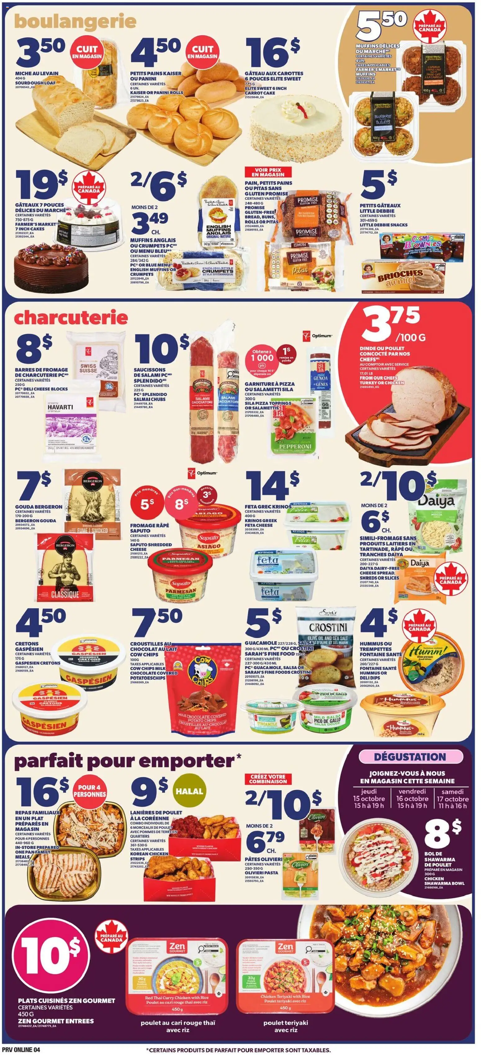 Provigo weekly flyer / circulaire Flyer in Canada