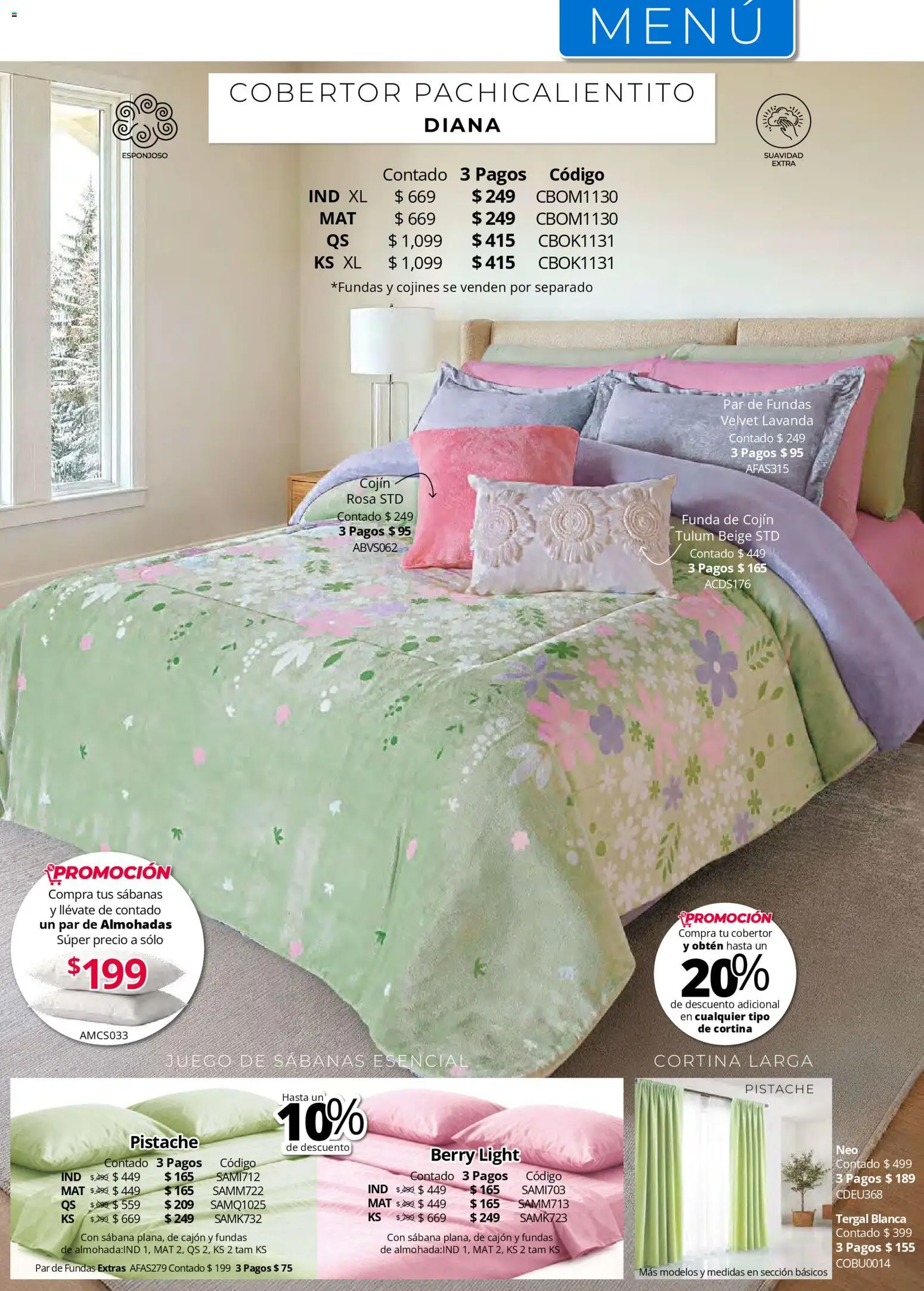 ¡El último » catálogo de Colchas Concord para Julio « está aquí! Descubre las SUPER OFERTAS. | México
