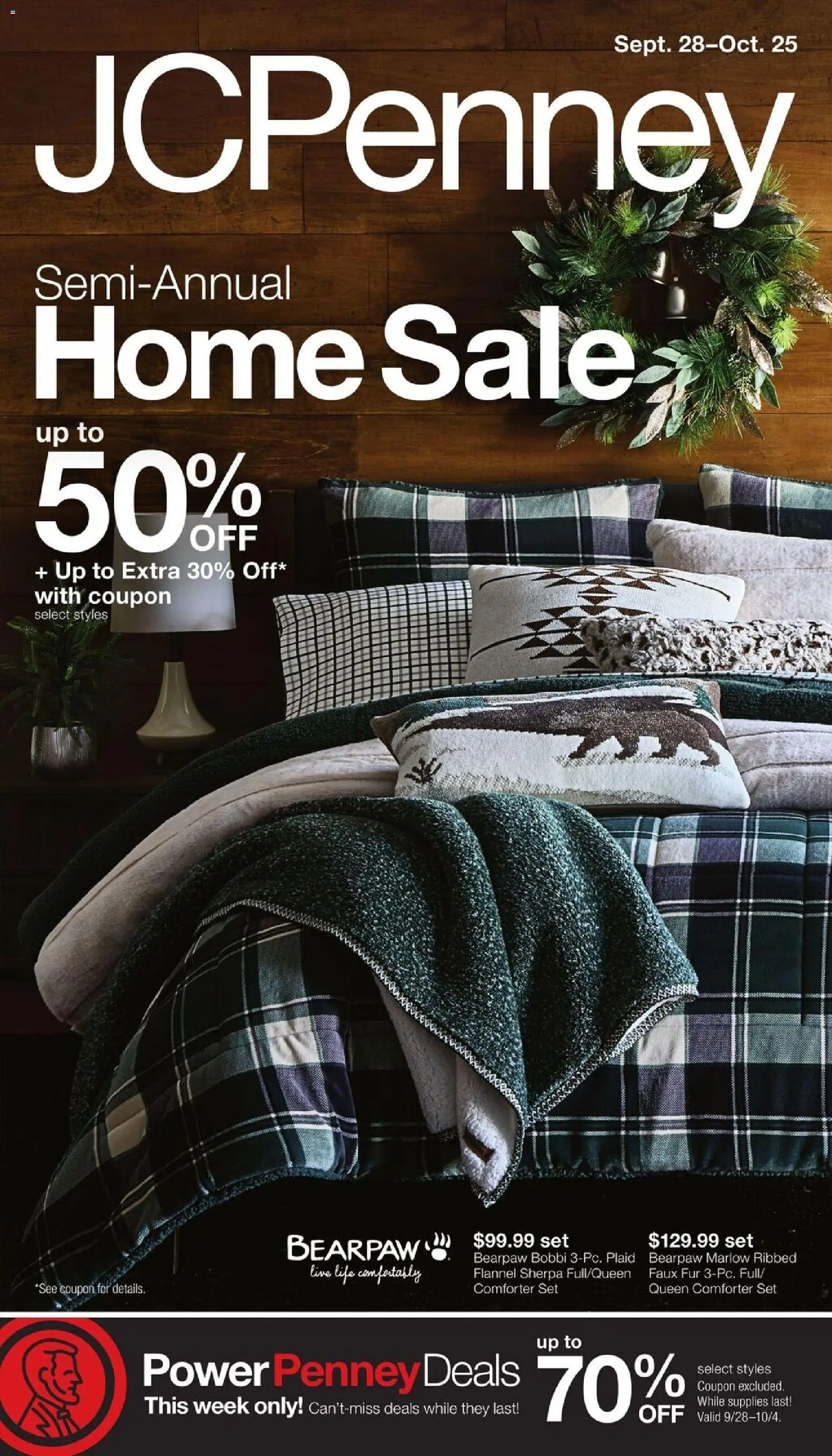 JCPenney Semi-Annual Home Sale Weekly Ad in United States