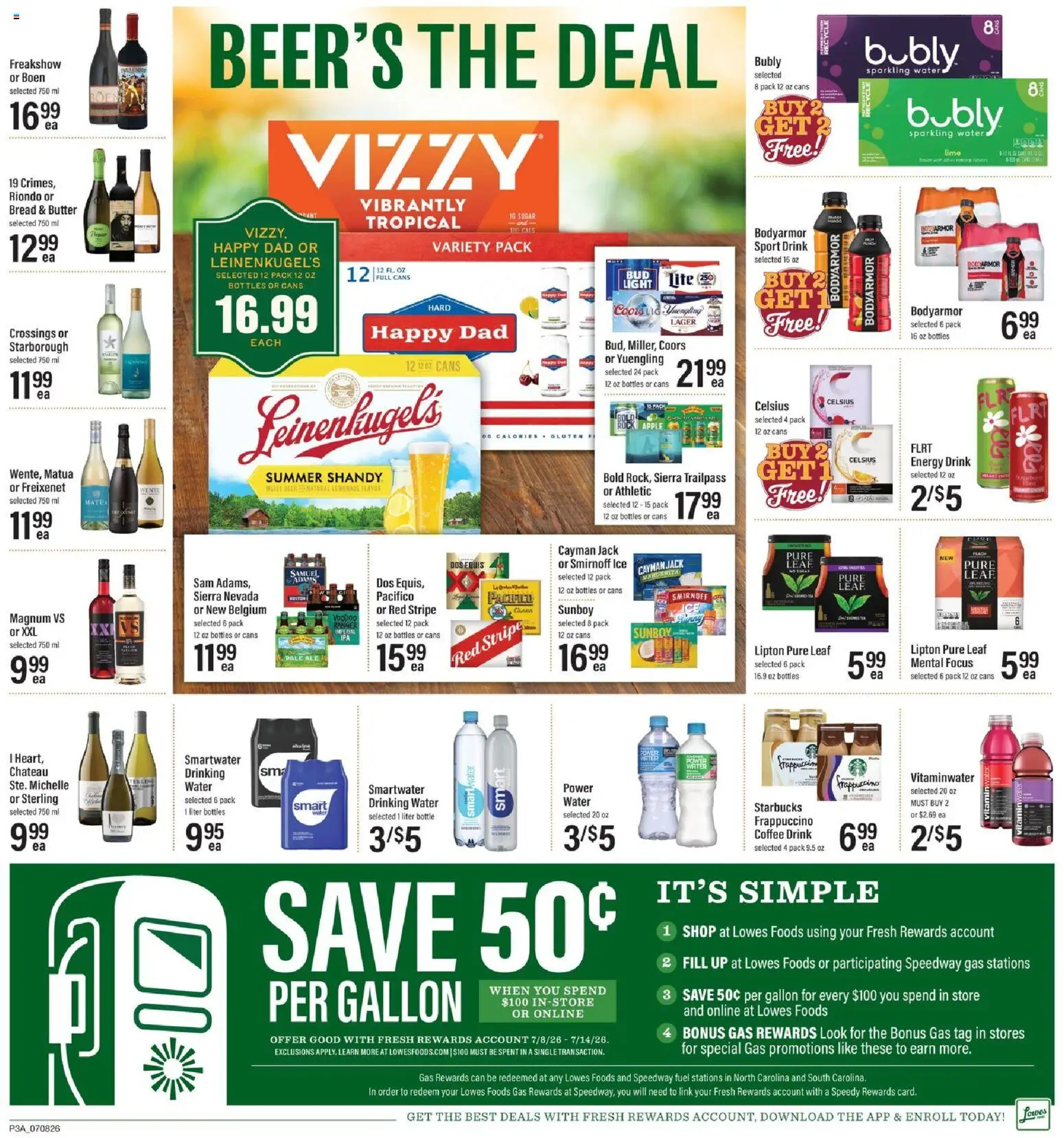 The new Lowes Foods flyer is now online. See all July offers on your mobile and save! | United States