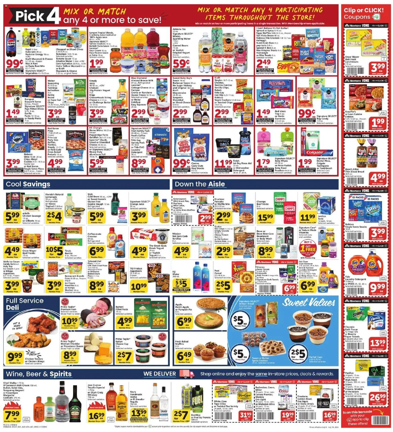 The new Vons flyer is now online. See all July offers on your mobile and save! | United States