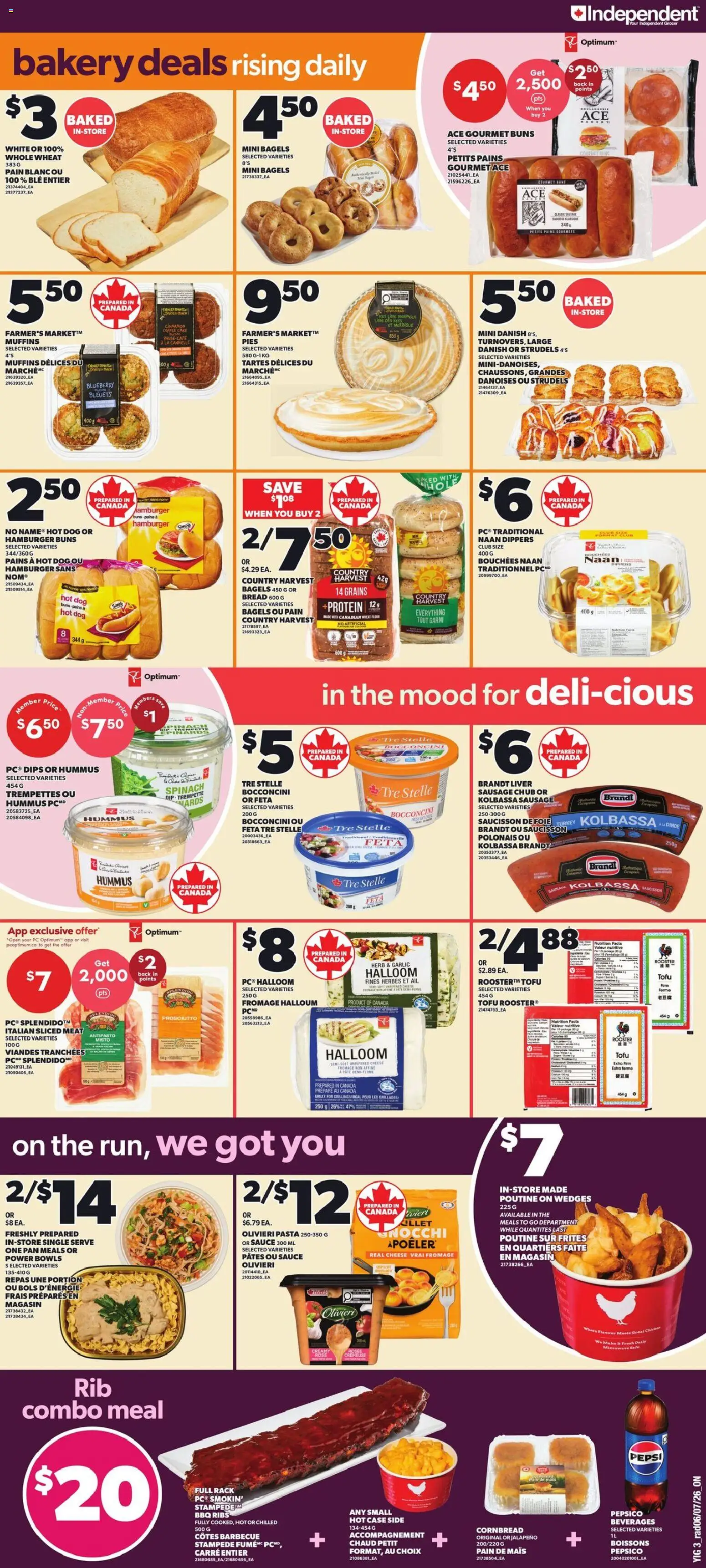 Independent Grocer Flyer from Jul 9, 2026 - Unlock Huge Savings | Canada