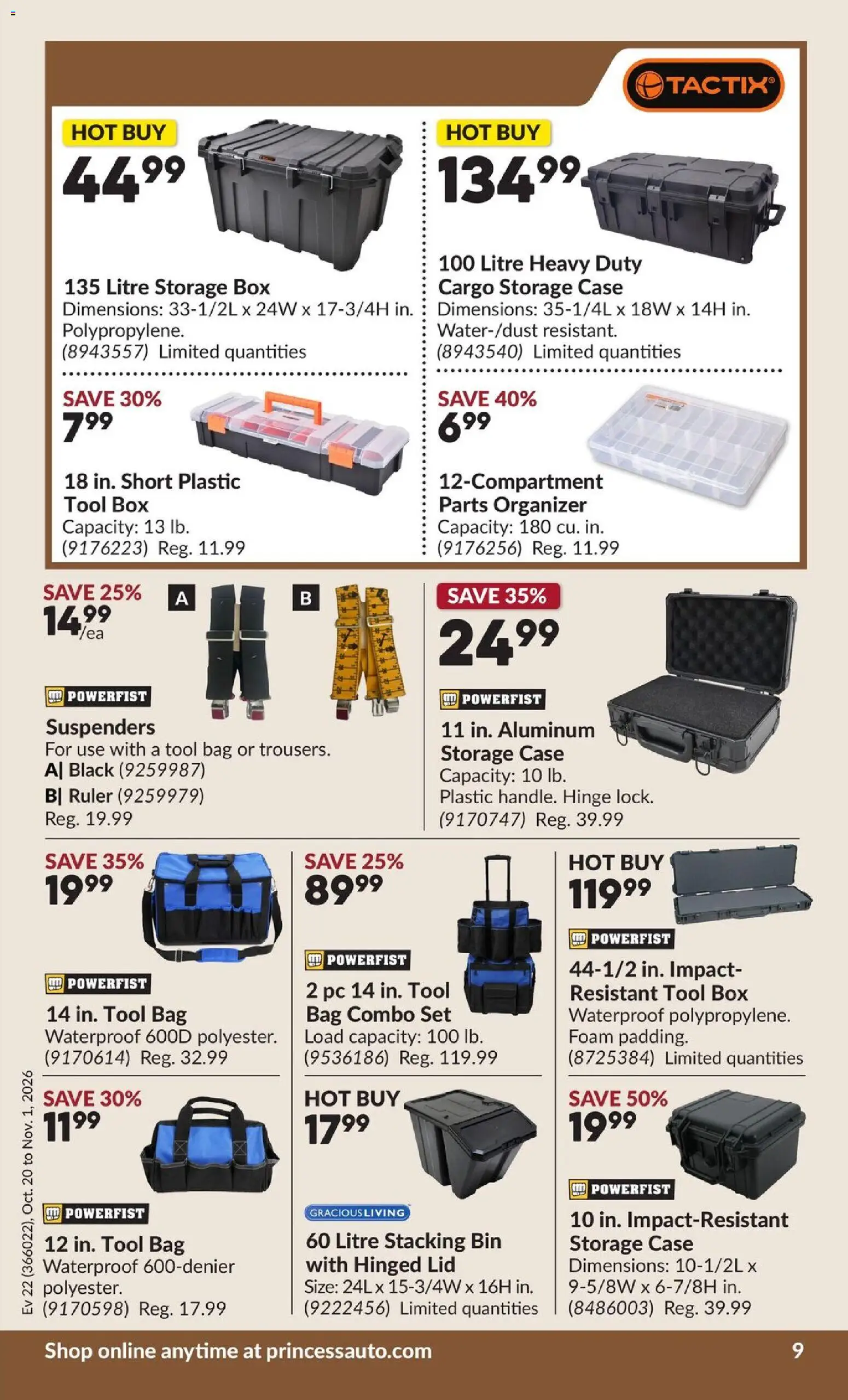 Princess Auto flyer - 2 Week Sale! Flyer in Canada