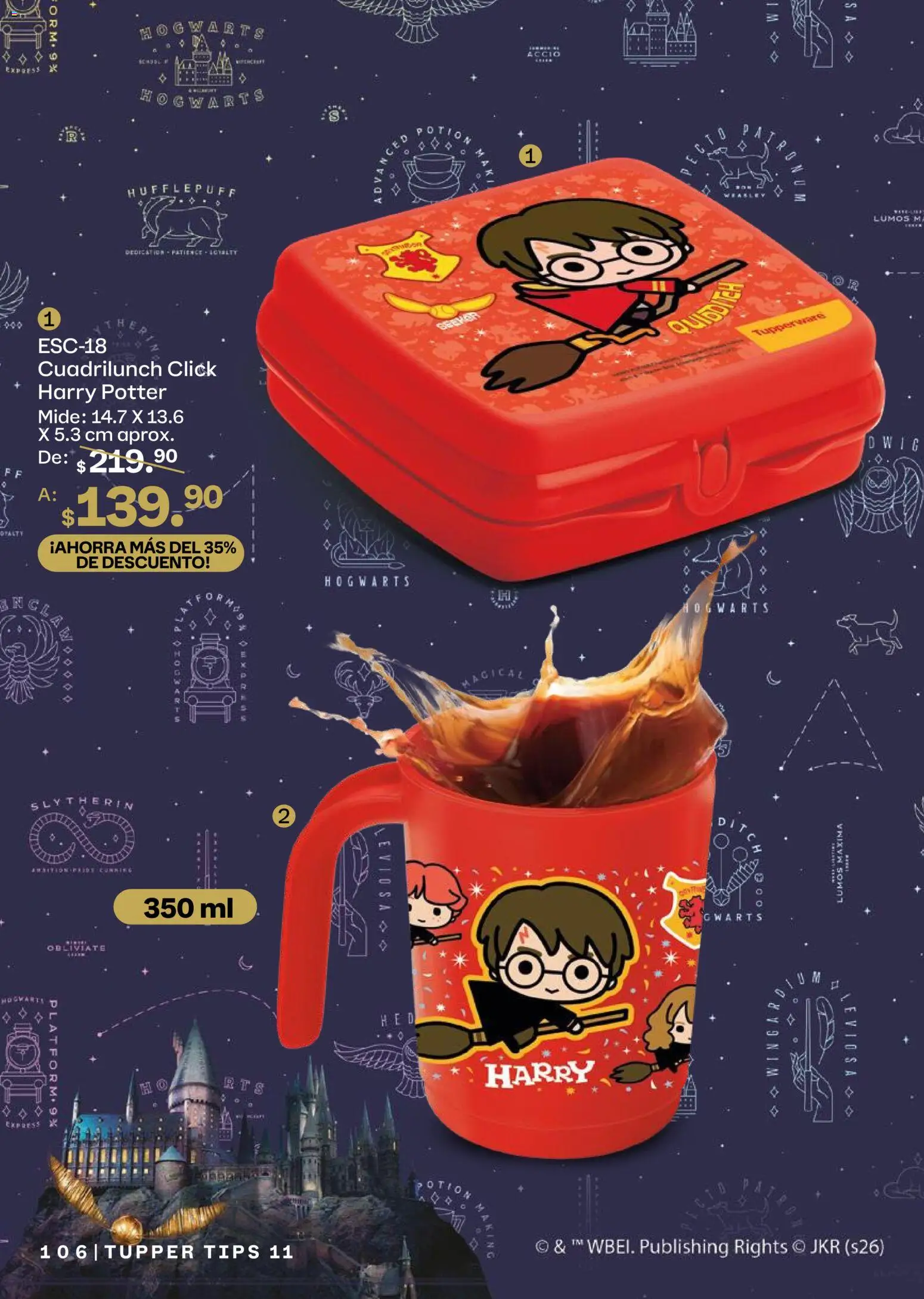 Tupperware catálogo Folleto in México