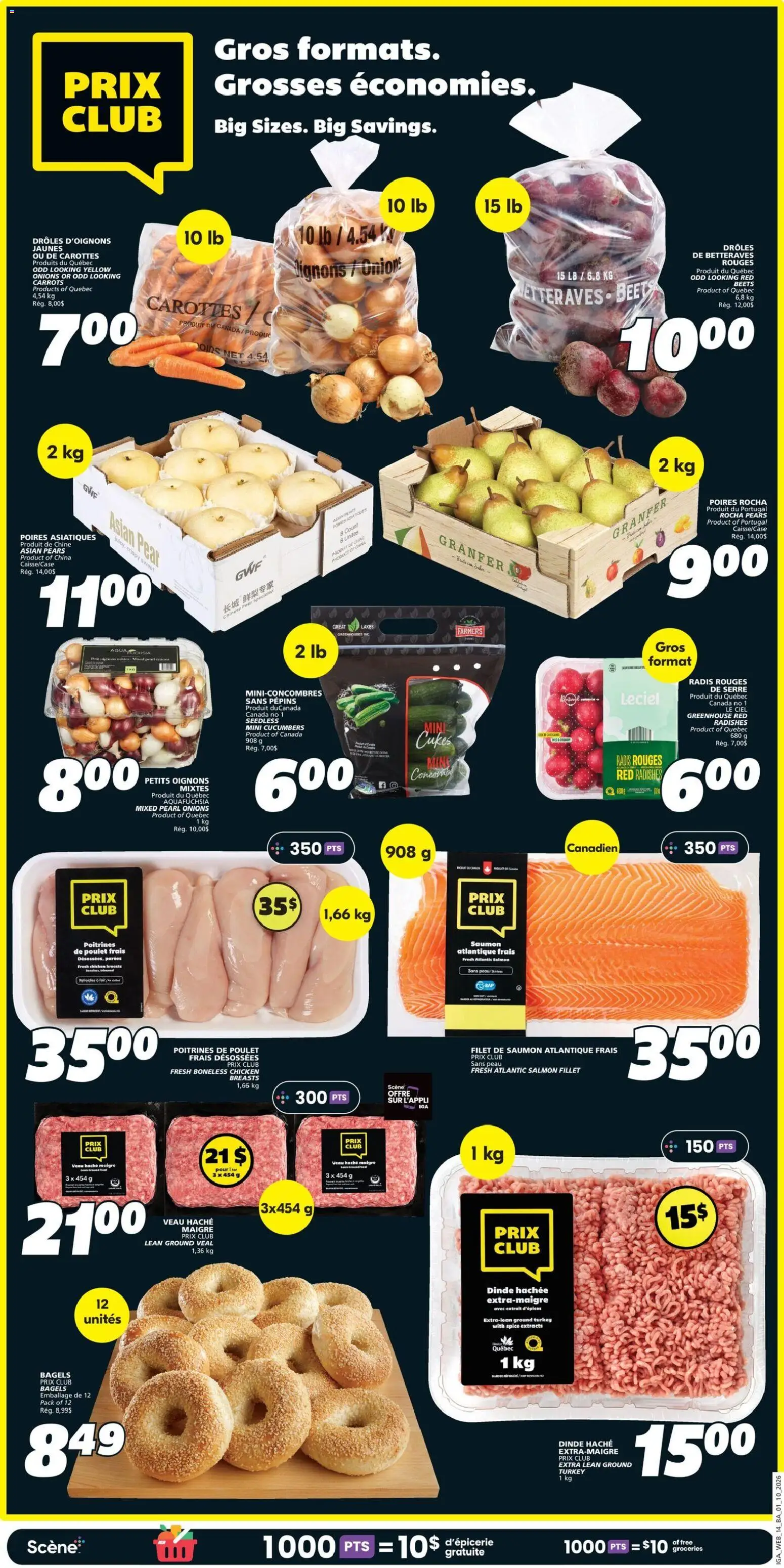 IGA weekly flyer / circulaire Flyer in Canada