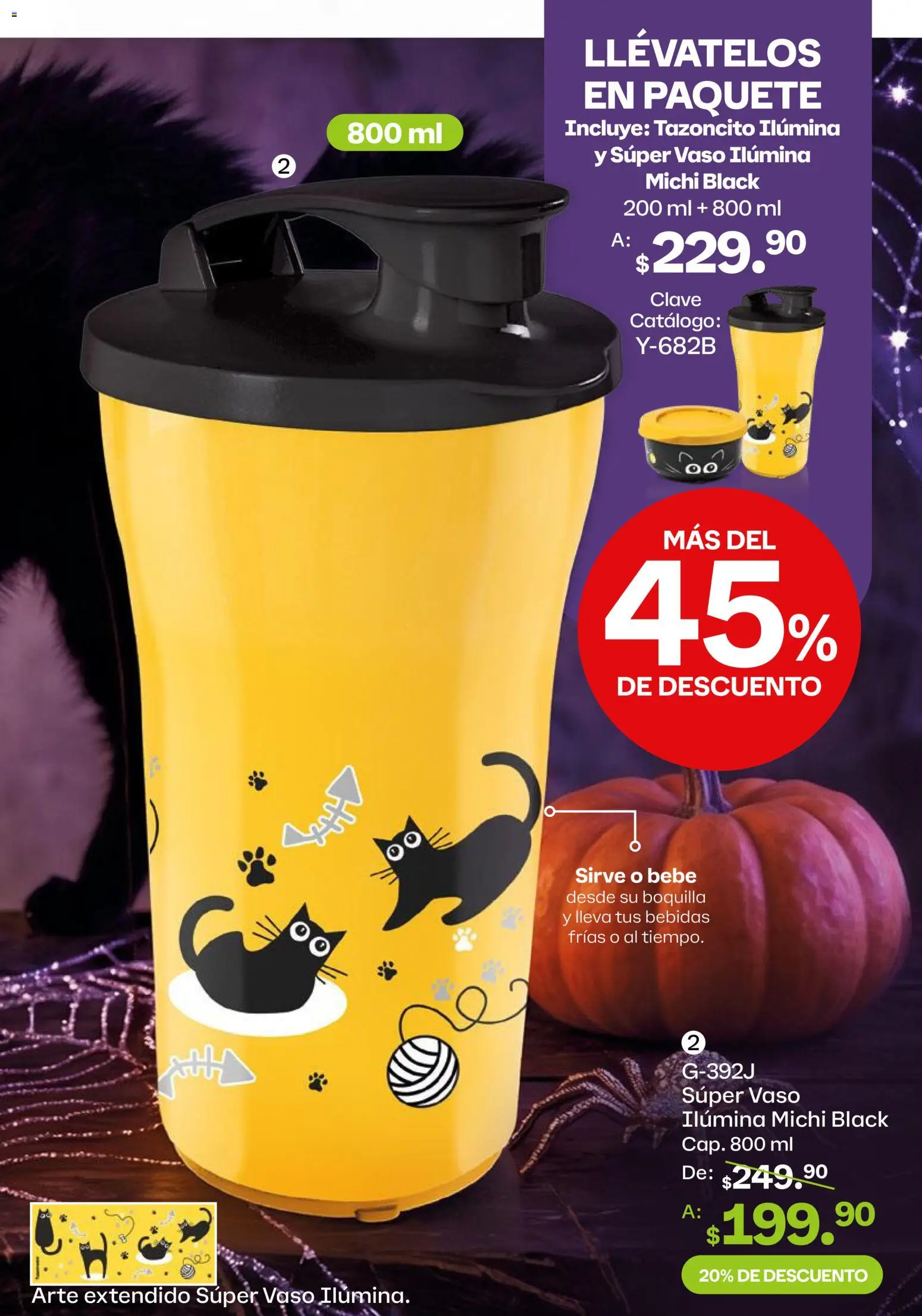 Tupperware catálogo Folleto in México