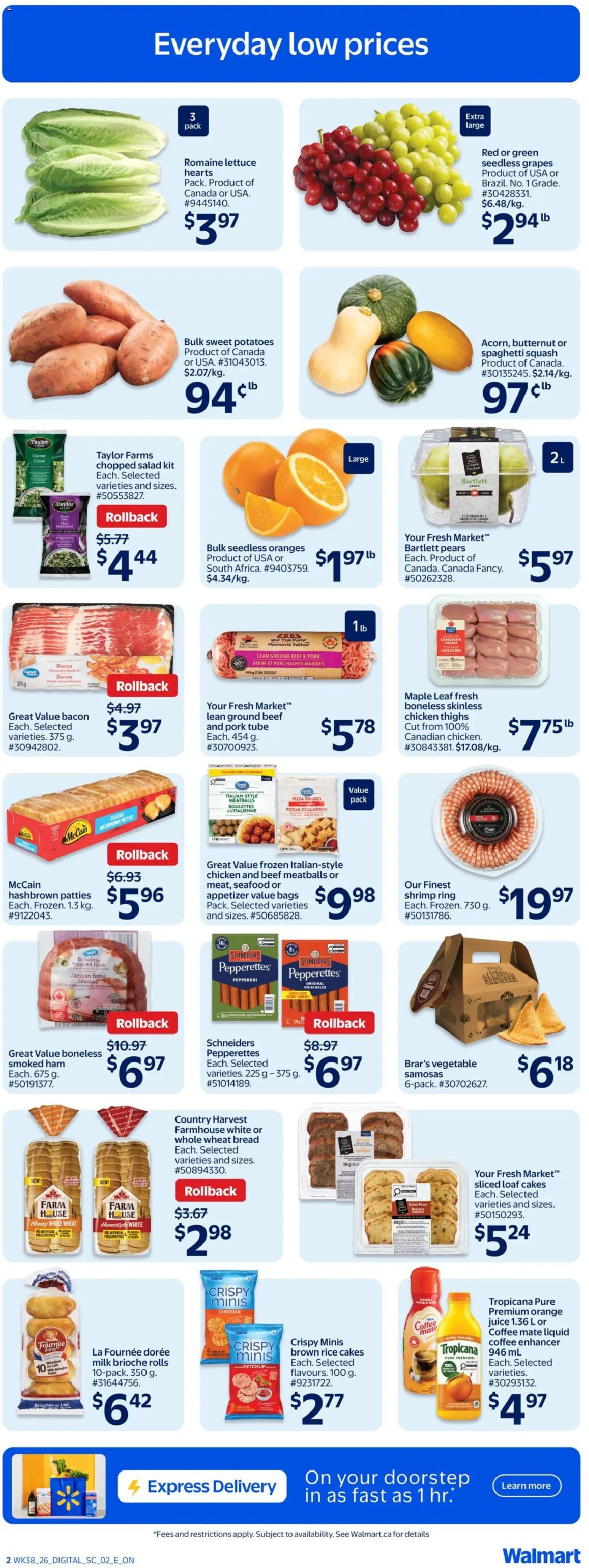 Walmart weekly flyer Flyer in Canada
