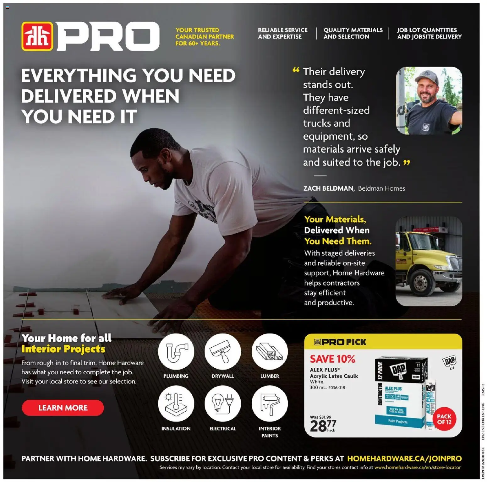 Home Hardware weekly flyer / circulaire Flyer in Canada